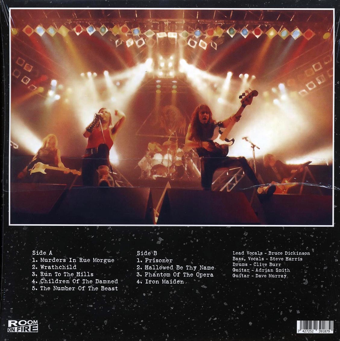 Iron Maiden - Live At The Palladium, New York, 29th June 1982 Radio Broadcast (ltd. 500 copies made) (blue vinyl) - Vinyl LP, LP