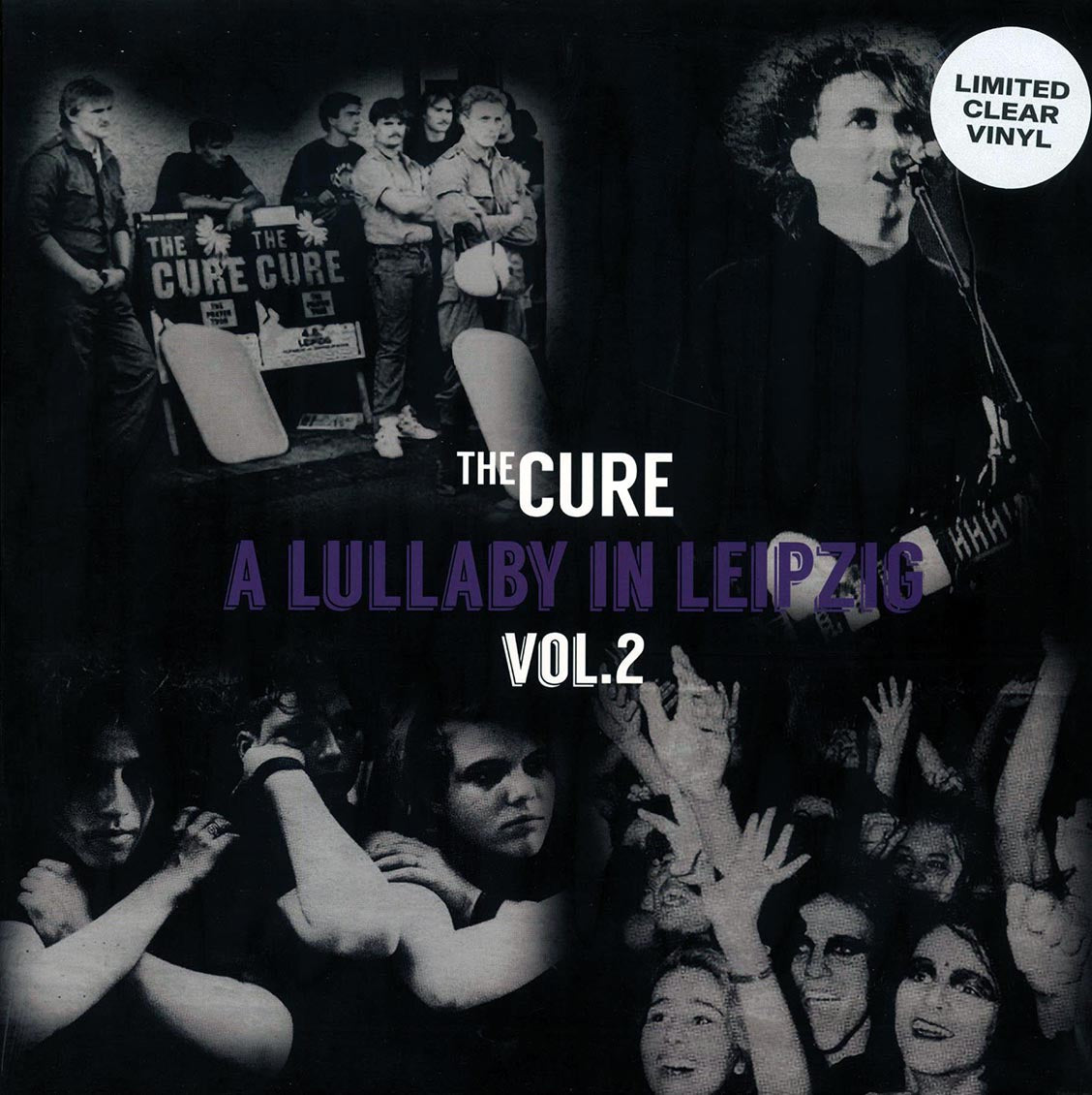 The Cure - A Lullaby In Leipzig Volume 2 (ltd. 500 copies made) (clear vinyl) - Vinyl LP