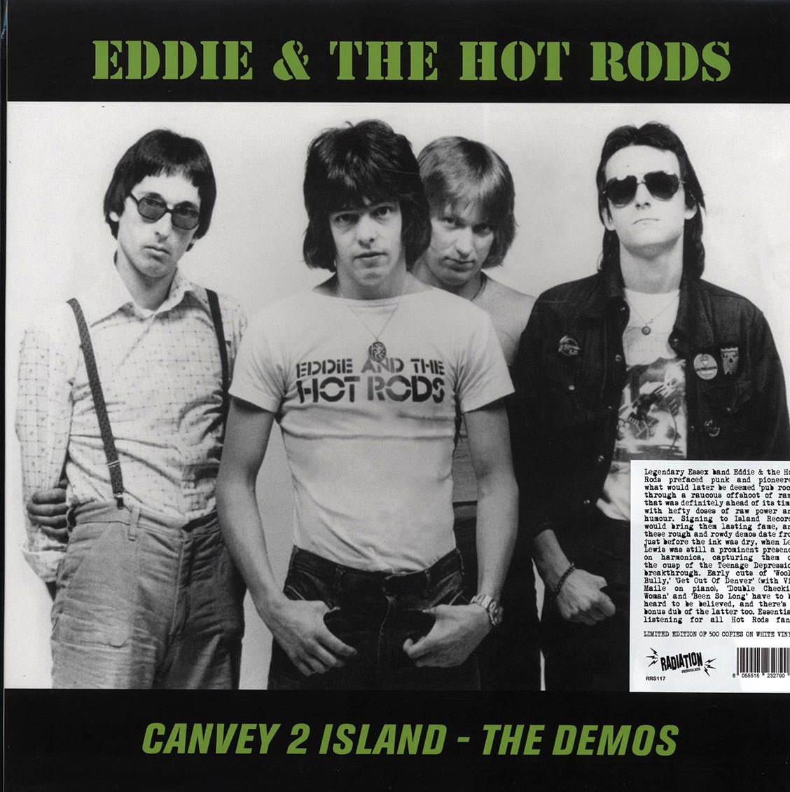 Eddie & The Hot Rods - Canvey 2 Island: The Demos (ltd. 500 copies made) (white vinyl) - Vinyl LP