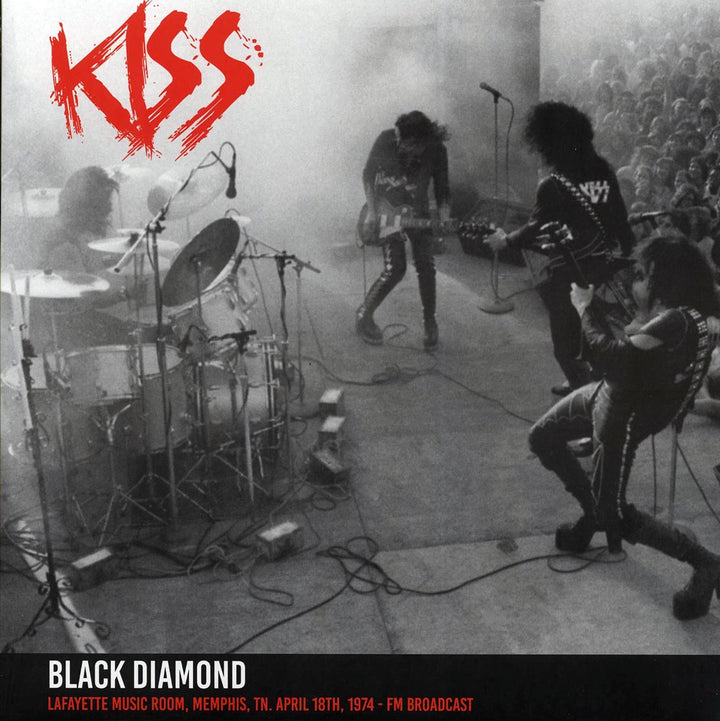 Kiss - Black Diamond: Lafayette Music Room, Memphis, TN, April 18th, 1974 FM Broadcast (ltd. 500 copies made) (pink vinyl) - Vinyl LP