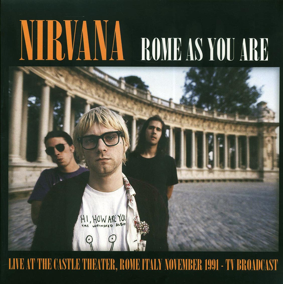 Nirvana - Rome As You Are: Live At The Castle Theatre, Rome, Italy, November 1991 TV Broadcast (ltd. 500 copies made) (pink vinyl) - Vinyl LP