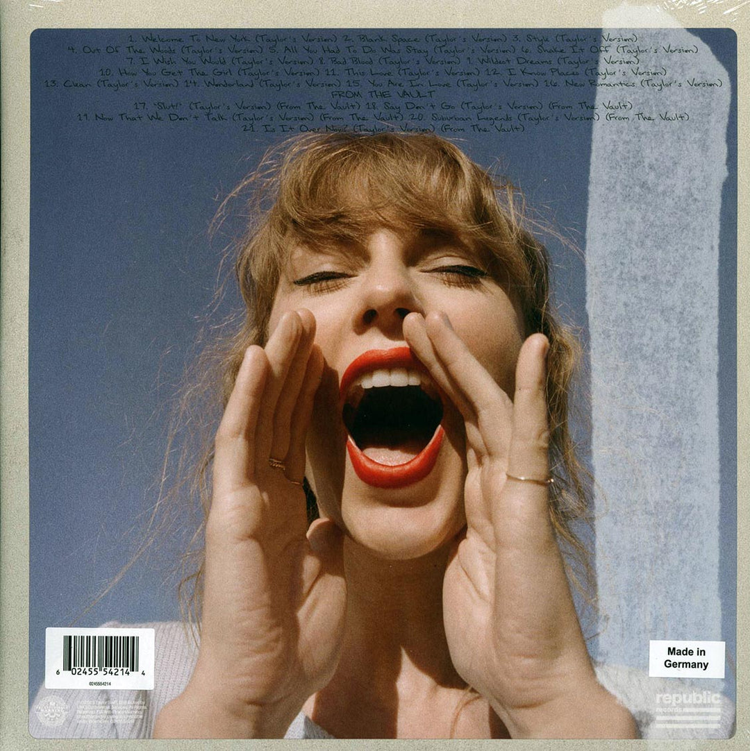 Taylor Swift - 1989 (Taylor's Version) (Crystal Skies Blue Vinyl Edition) (2xLP) (Colored vinyl (crystal skies blue)) - Vinyl LP, LP