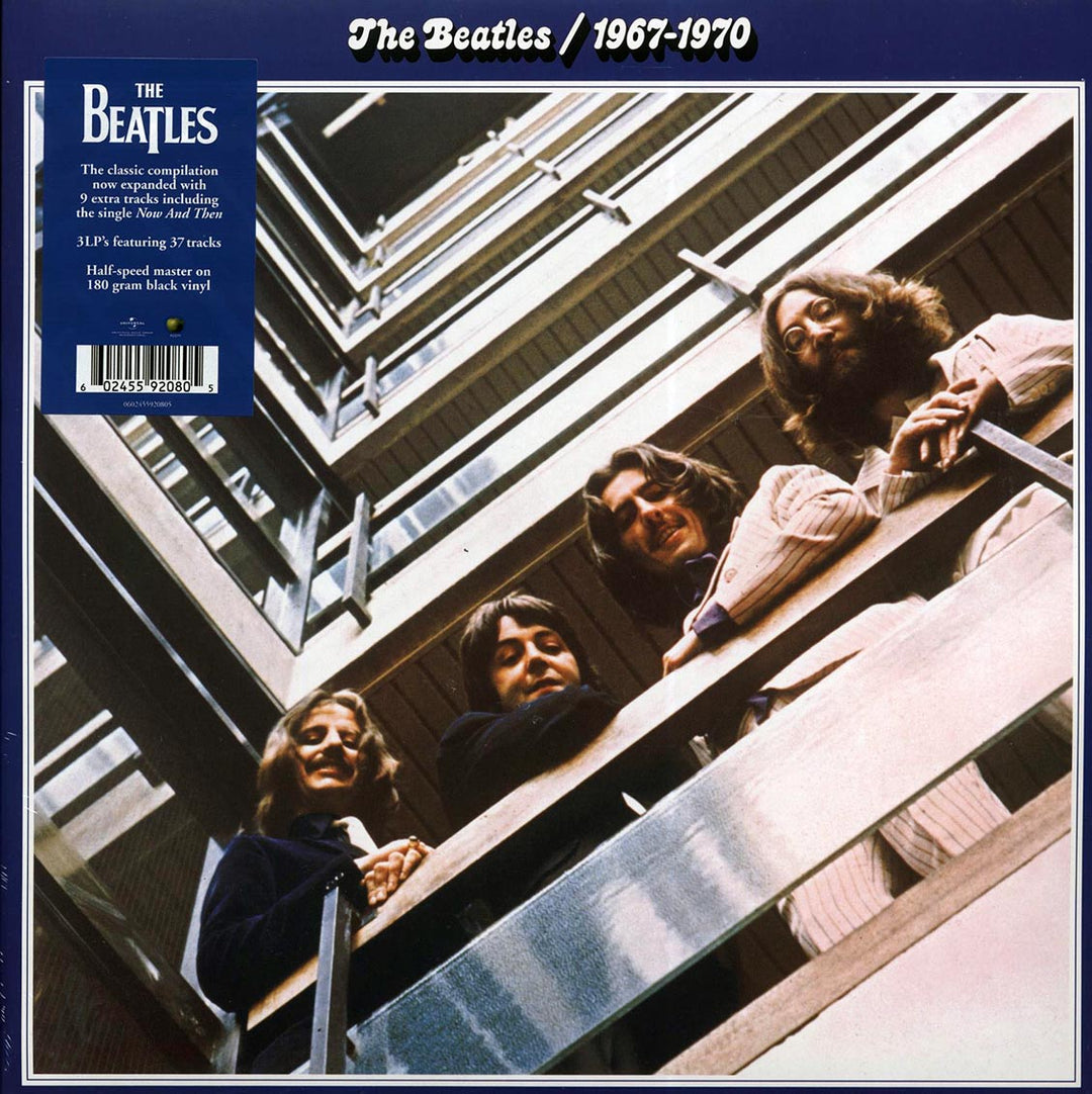 The Beatles - 1967-1970 (The Blue Album) (2023 German Pressing) (+ 10 bonus tracks) (3xLP) (180g) (remastered) - Vinyl LP