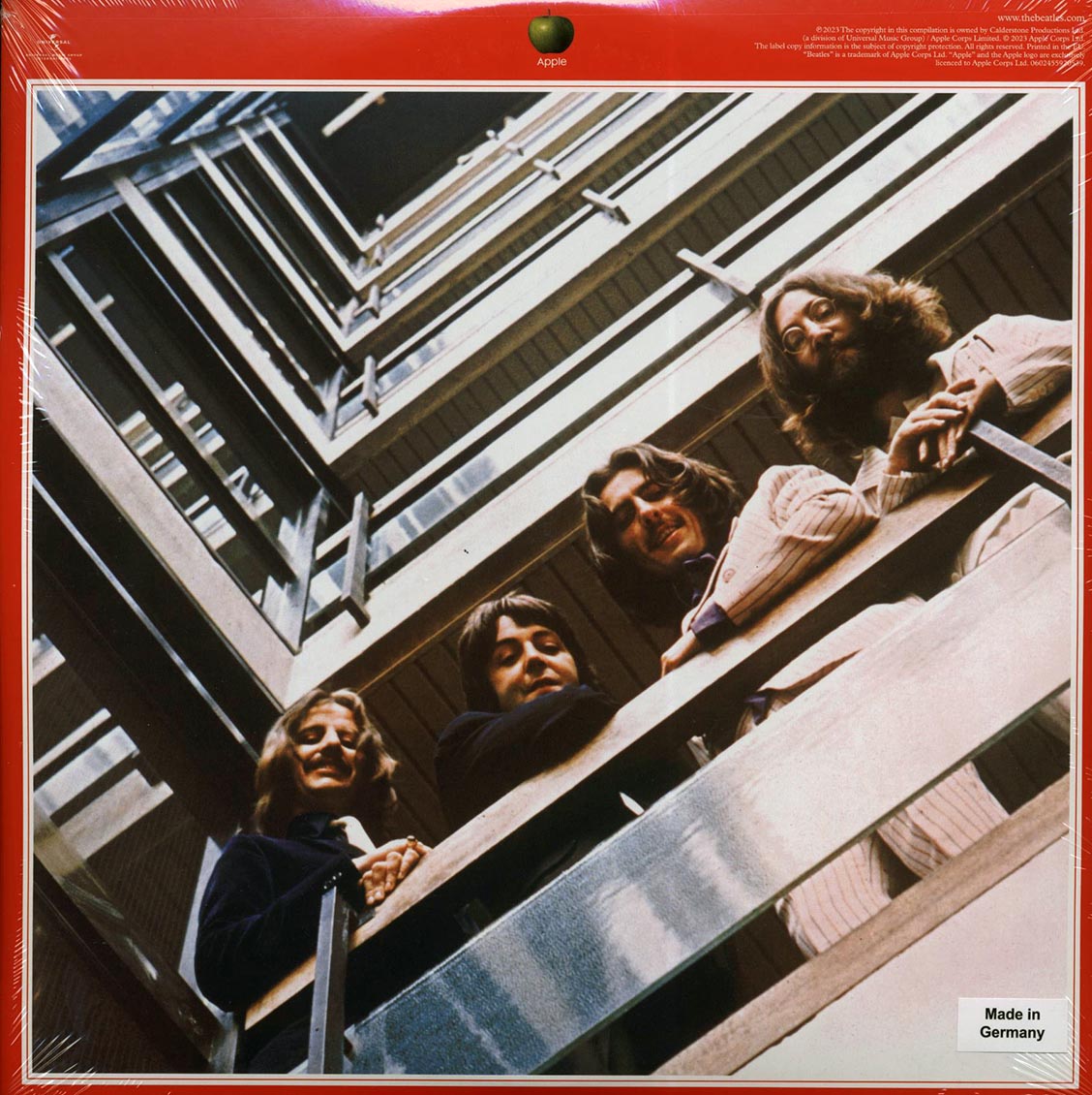 The Beatles - 1962-1966 (The Red Album) (2023 German Pressing) (+ 13 bonus tracks) (3xLP) (180g) (remastered) - Vinyl LP, LP