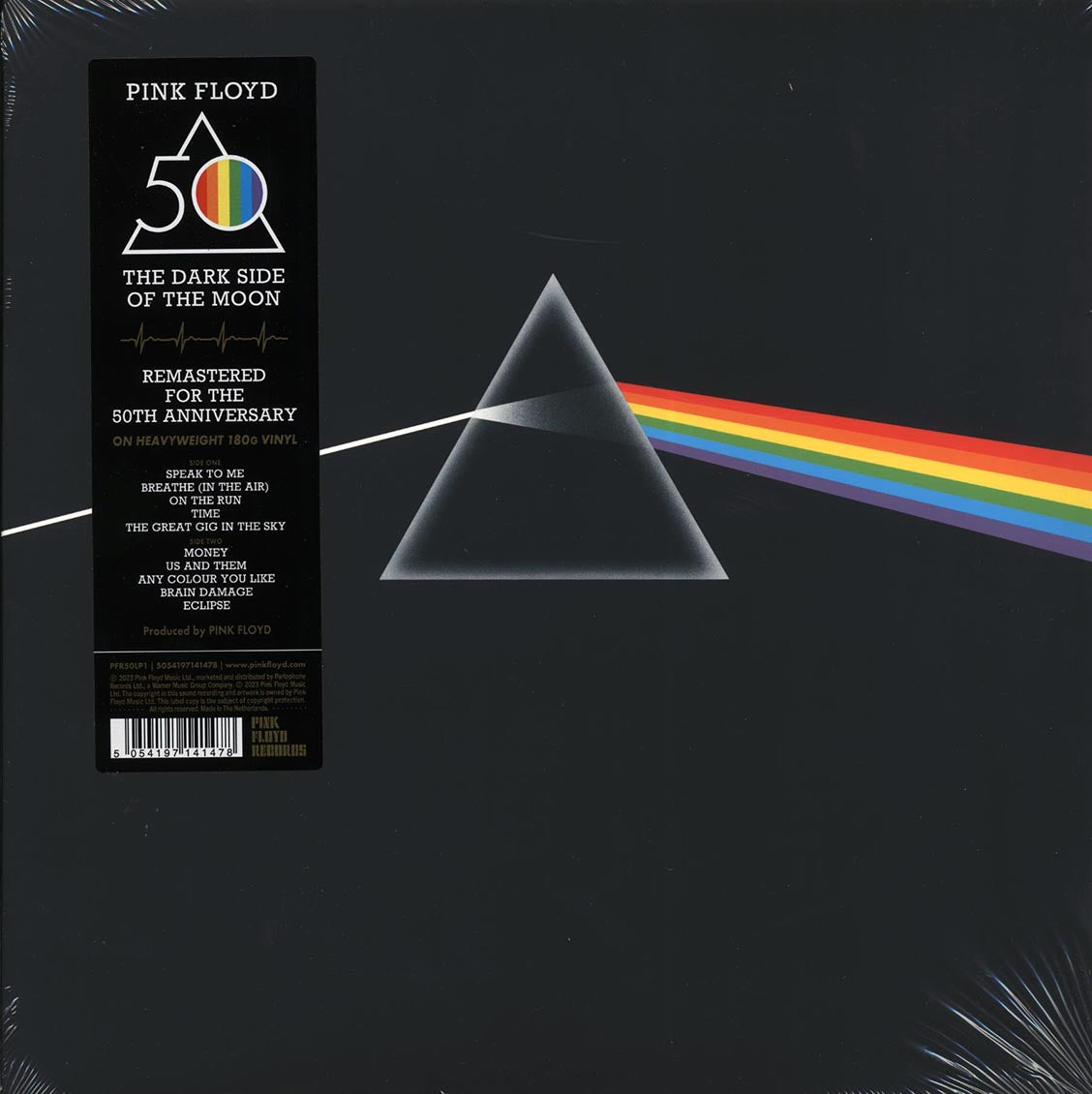 Pink Floyd - Dark Side Of The Moon (2023 Remaster) (50th Anniv. Ed.) (180g) (remastered) - Vinyl LP