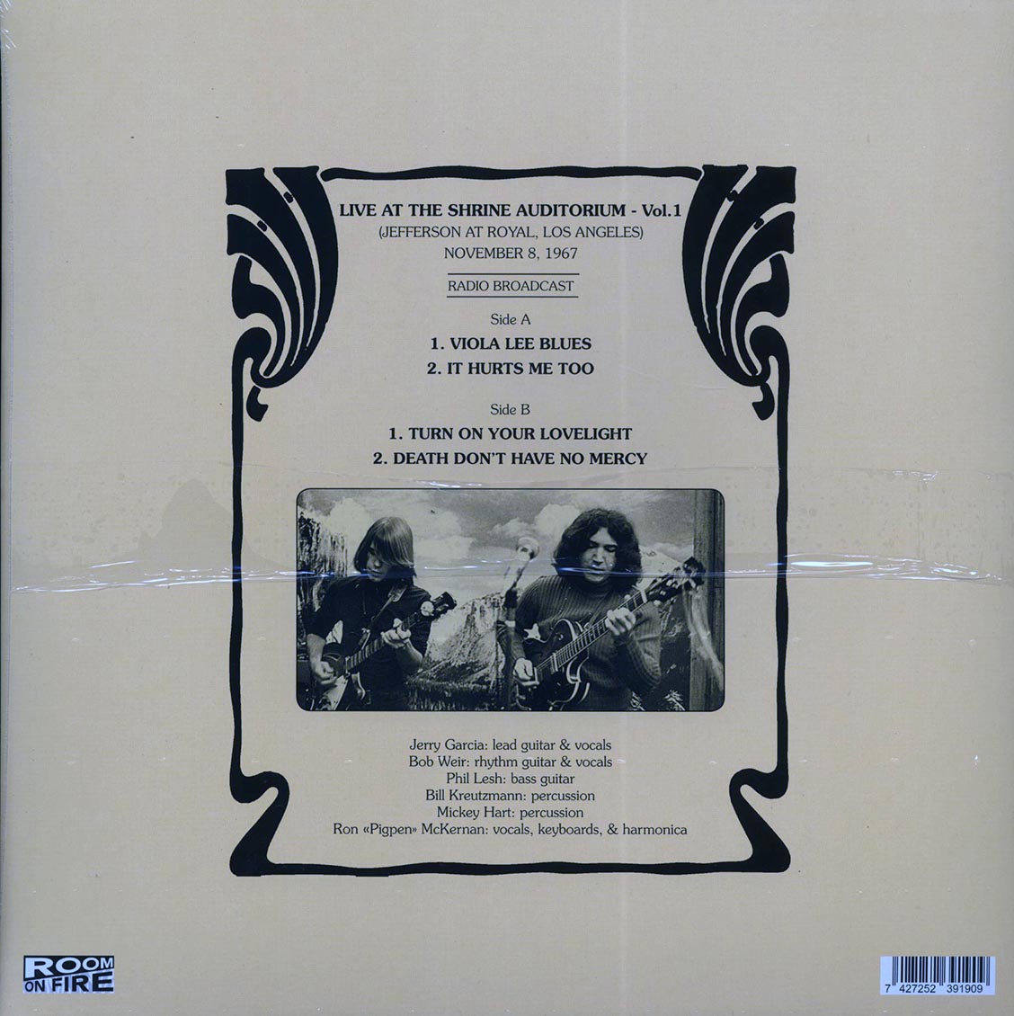 Grateful Dead - Live At The Shrine Auditorium Volume 1: November 1967 (ltd. ed.) (clear vinyl) - Vinyl LP, LP