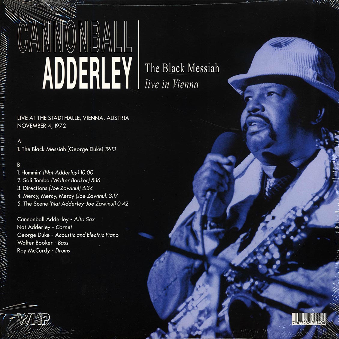 Cannonball Adderley - The Black Messiah: Live In Vienna - Vinyl LP, LP