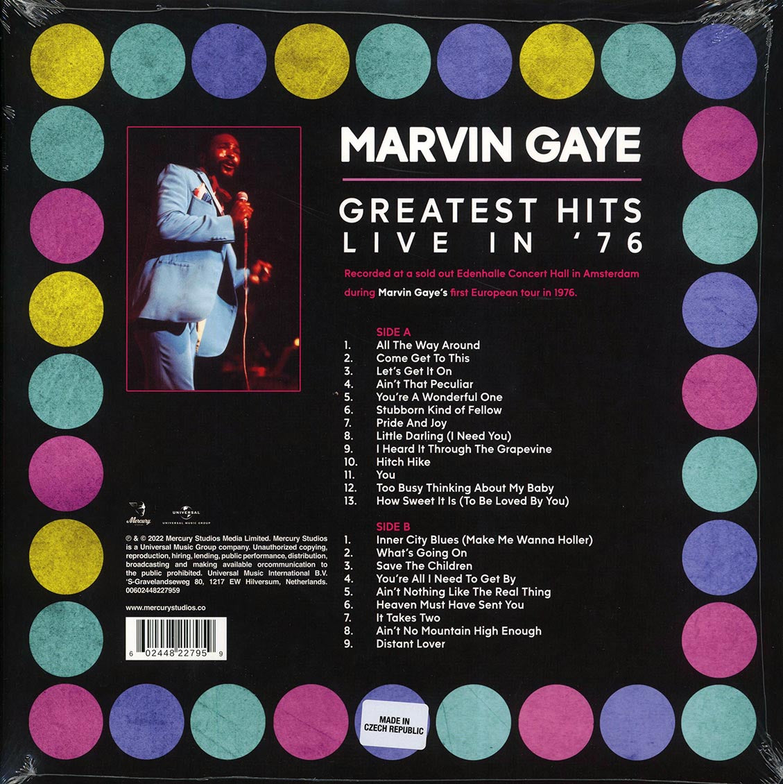 Marvin Gaye - Greatest Hits: Live In '76 - Vinyl LP, LP