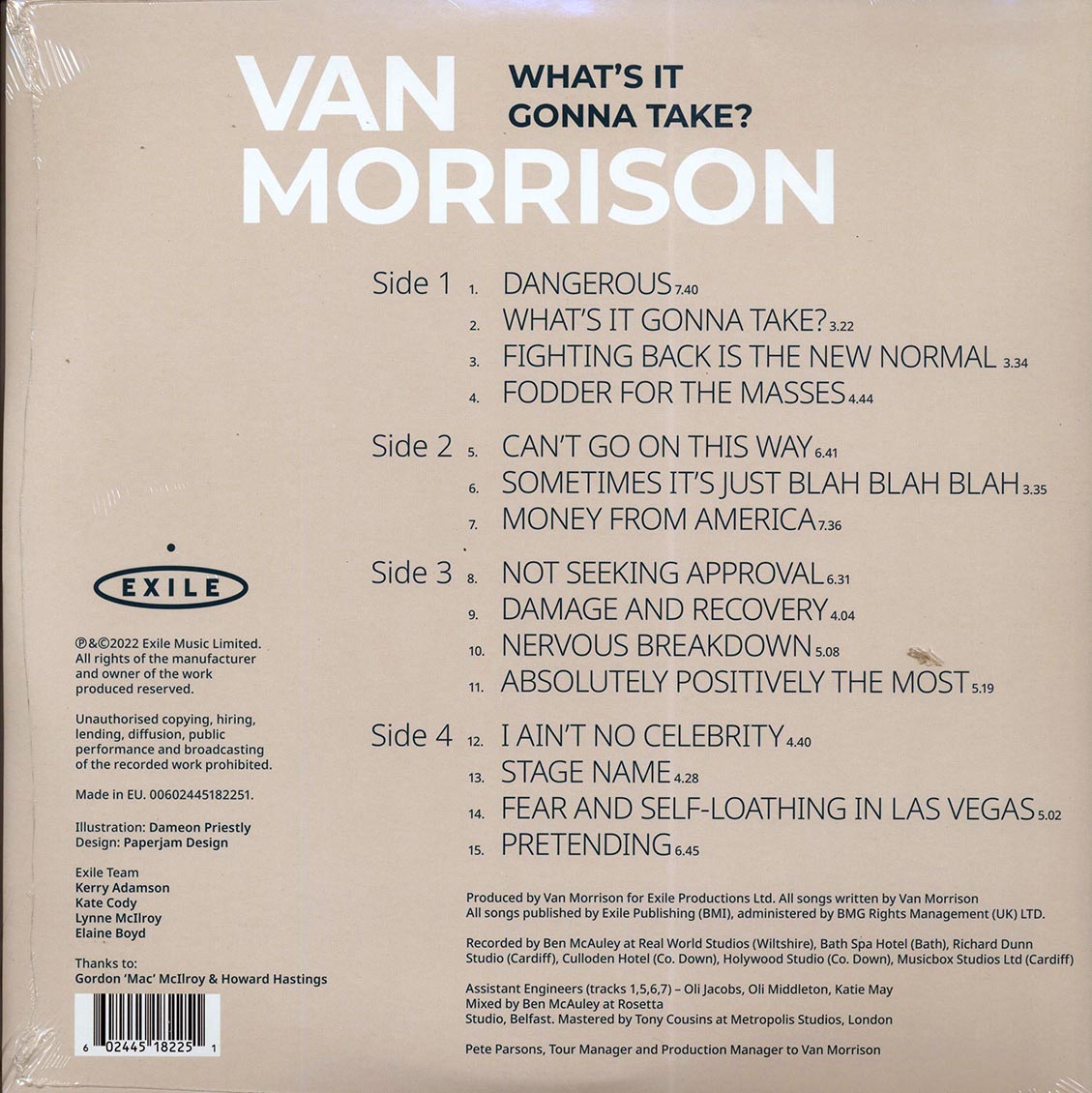 Van Morrison - What's It Gonna Take? (2xLP) - Vinyl LP, LP