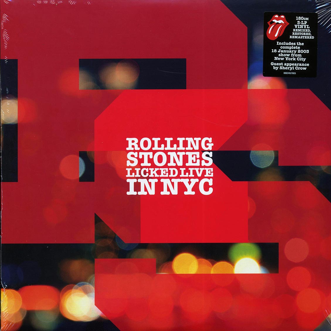 The Rolling Stones - Licked Live In NYC (3xLP) (180g) (remastered) - Vinyl LP