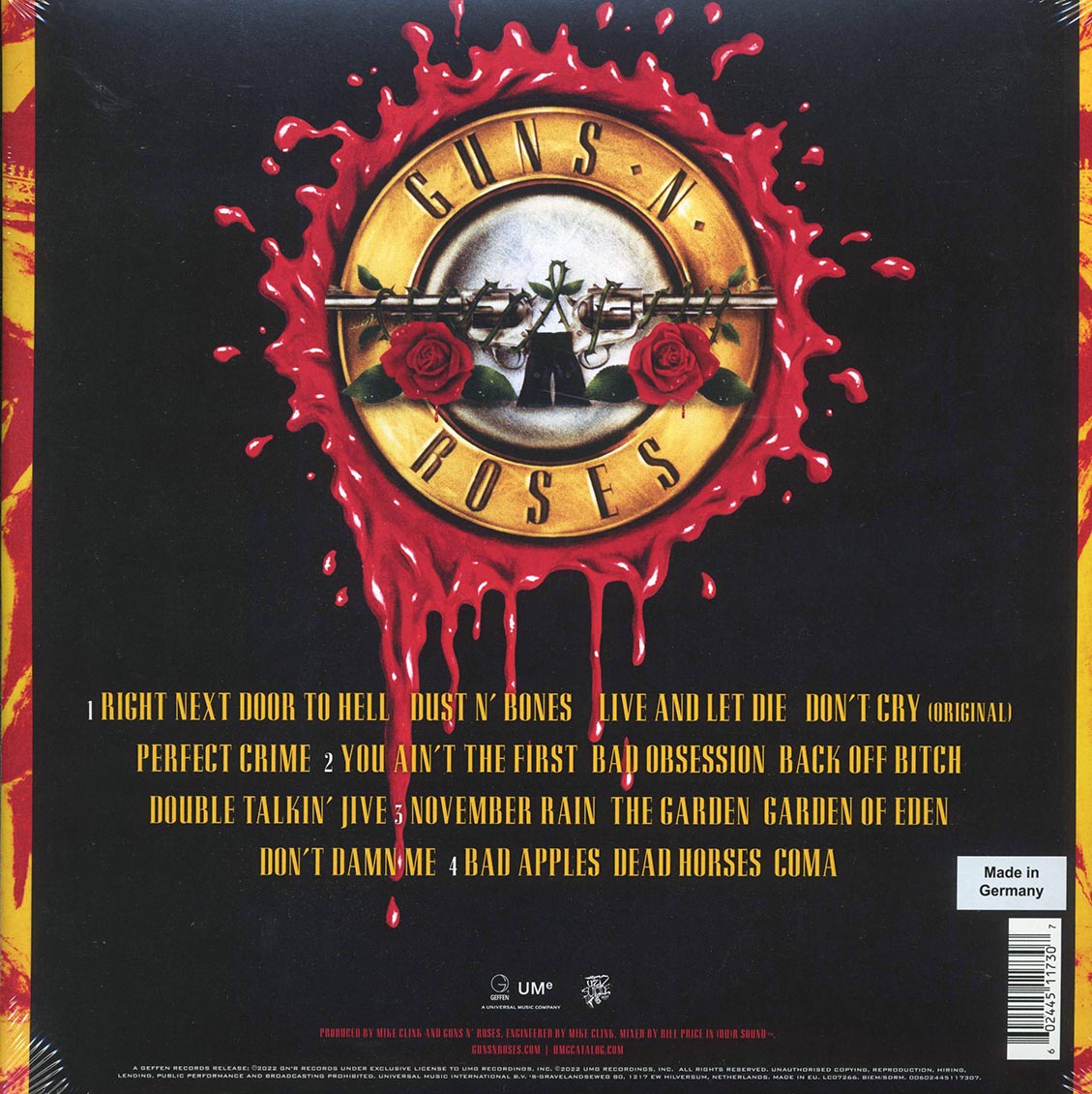 Guns N' Roses - Use Your Illusion I (2xLP) (180g) (audiophile) - Vinyl LP, LP