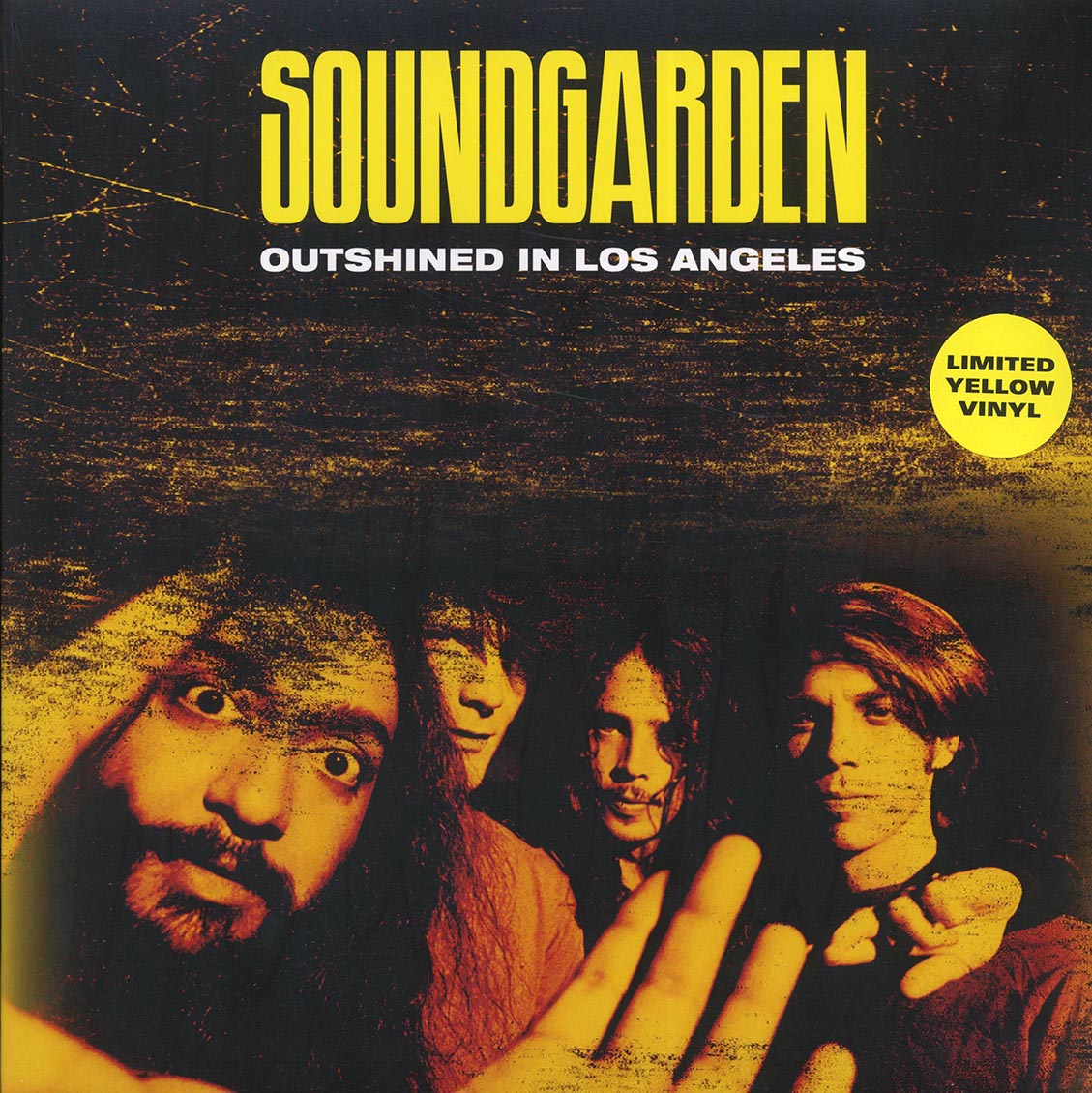 Soundgarden - Outshined In Los Angeles: Hollywood Palladium 25-05-1992 (ltd. ed.) (yellow vinyl) - Vinyl LP