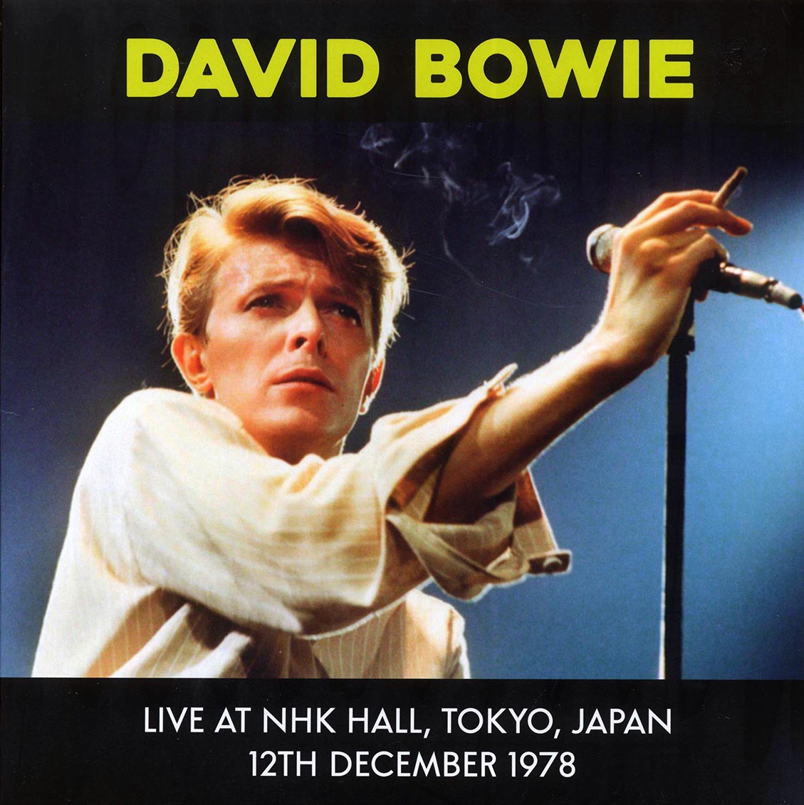 David Bowie - Live At NHK Hall, Tokyo, Japan, 12th December 1978 (ltd. 500 copies made) (pink vinyl) - Vinyl LP