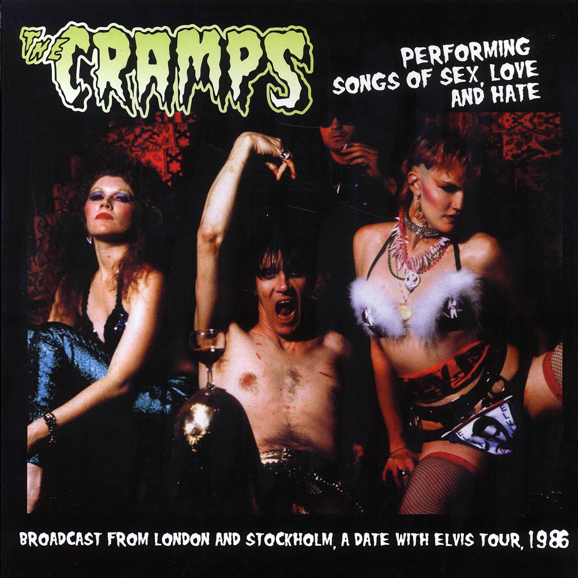 The Cramps - Performing Songs Of Sex, Love And Hate: Broadcast From London And Stockholm 1986 (ltd. 500 copies made) (pink vinyl) - Vinyl LP