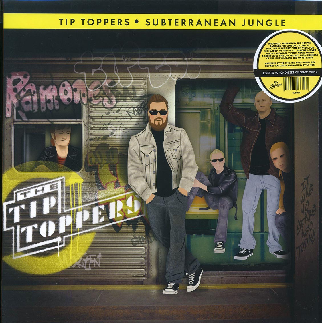 Tip Toppers - Subterranean Jungle (ltd. 500 copies made) (orange vinyl) - Vinyl LP