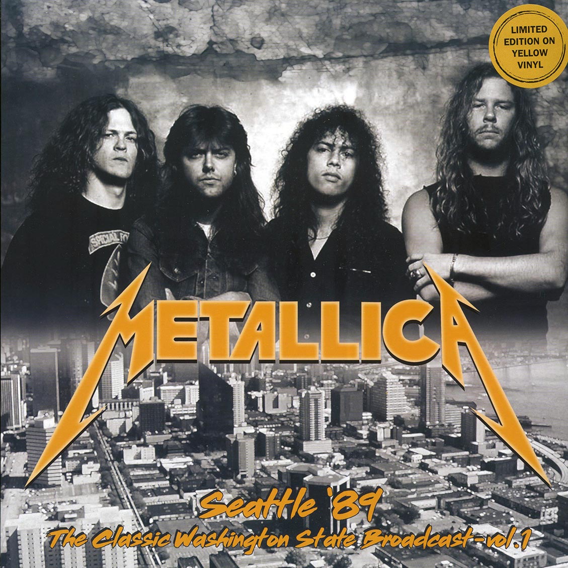 Metallica - Seattle '89 Volume 1: The Classic Washington State Broadcast (ltd. ed.) (2xLP) (yellow vinyl) - Vinyl LP