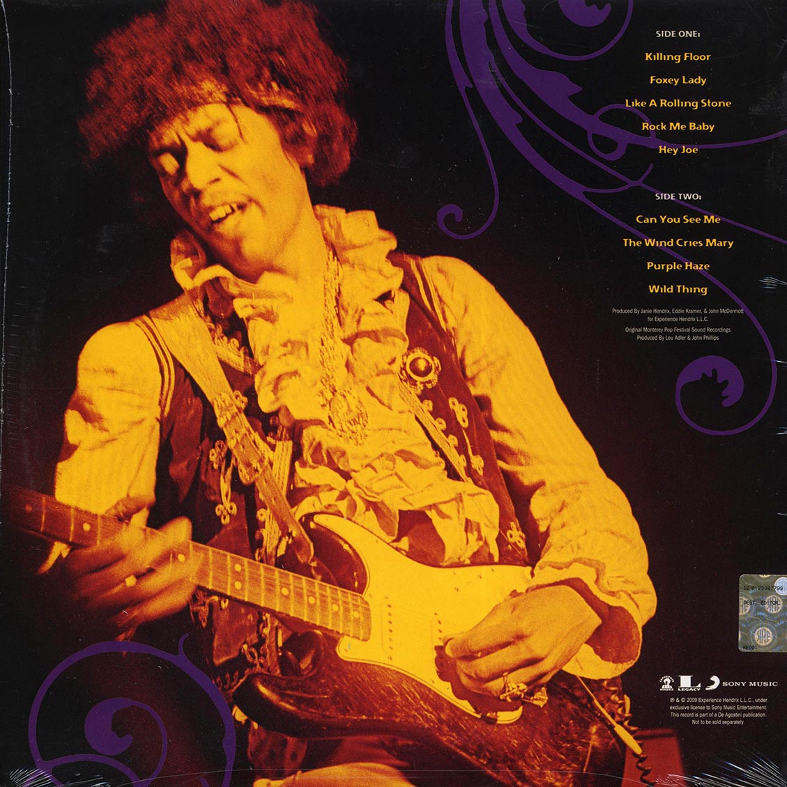 The Jimi Hendrix Experience - Live At Monterey (180g) (remastered) - Vinyl LP, LP