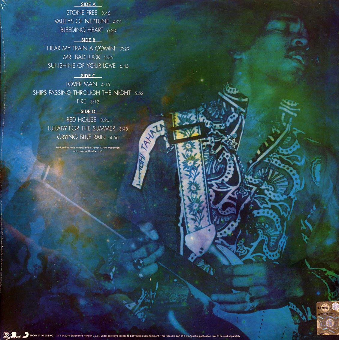 Jimi Hendrix - Valleys Of Neptune (2xLP) (180g) (remastered) - Vinyl LP, LP