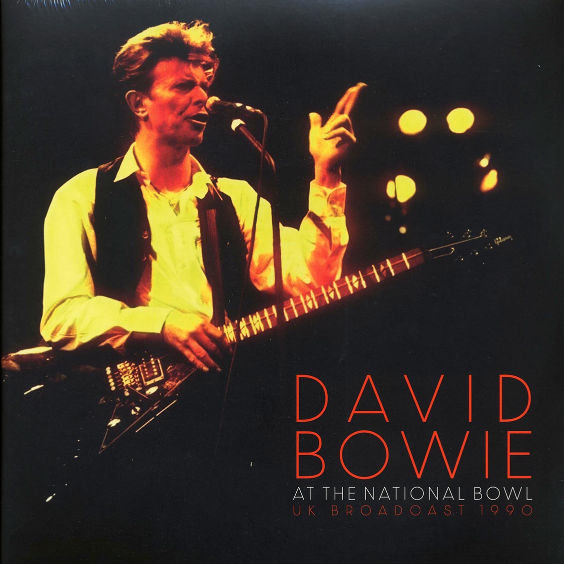David Bowie - At The National Bowl UK Broadcast 1990: Milton Keynes, England, August 5th 1990 (2xLP) - Vinyl LP