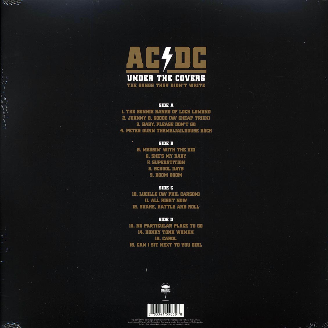 AC/DC - Under The Covers: The Songs They Didn't Write (2xLP) - Vinyl LP, LP