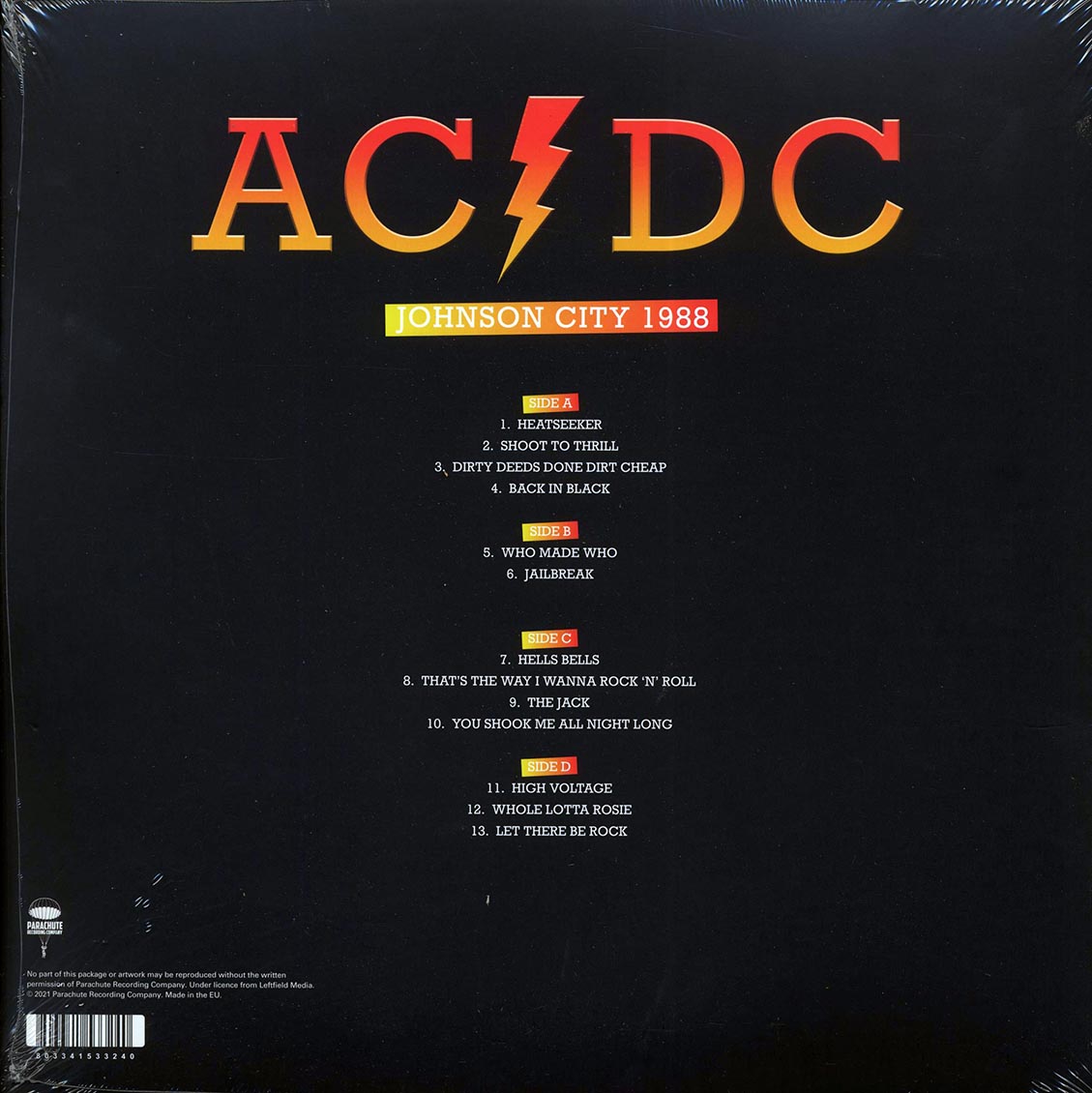 AC/DC - Johnson City 1988 (2xLP) - Vinyl LP, LP