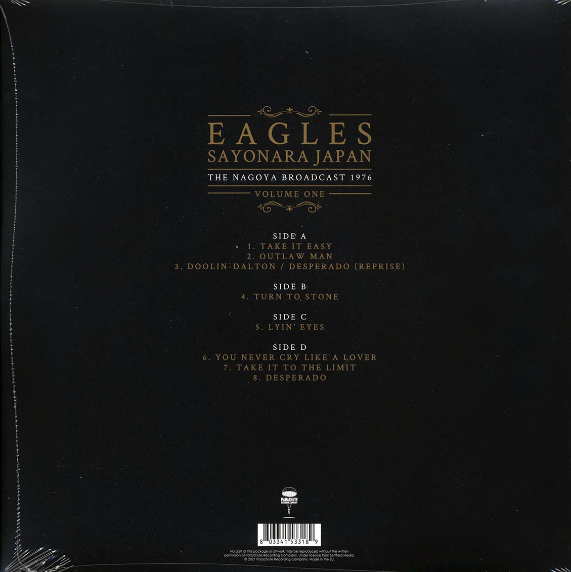 Eagles - Sayonara Japan Volume 1: The Nagoya Broadcast 1976 (2xLP) - Vinyl LP, LP