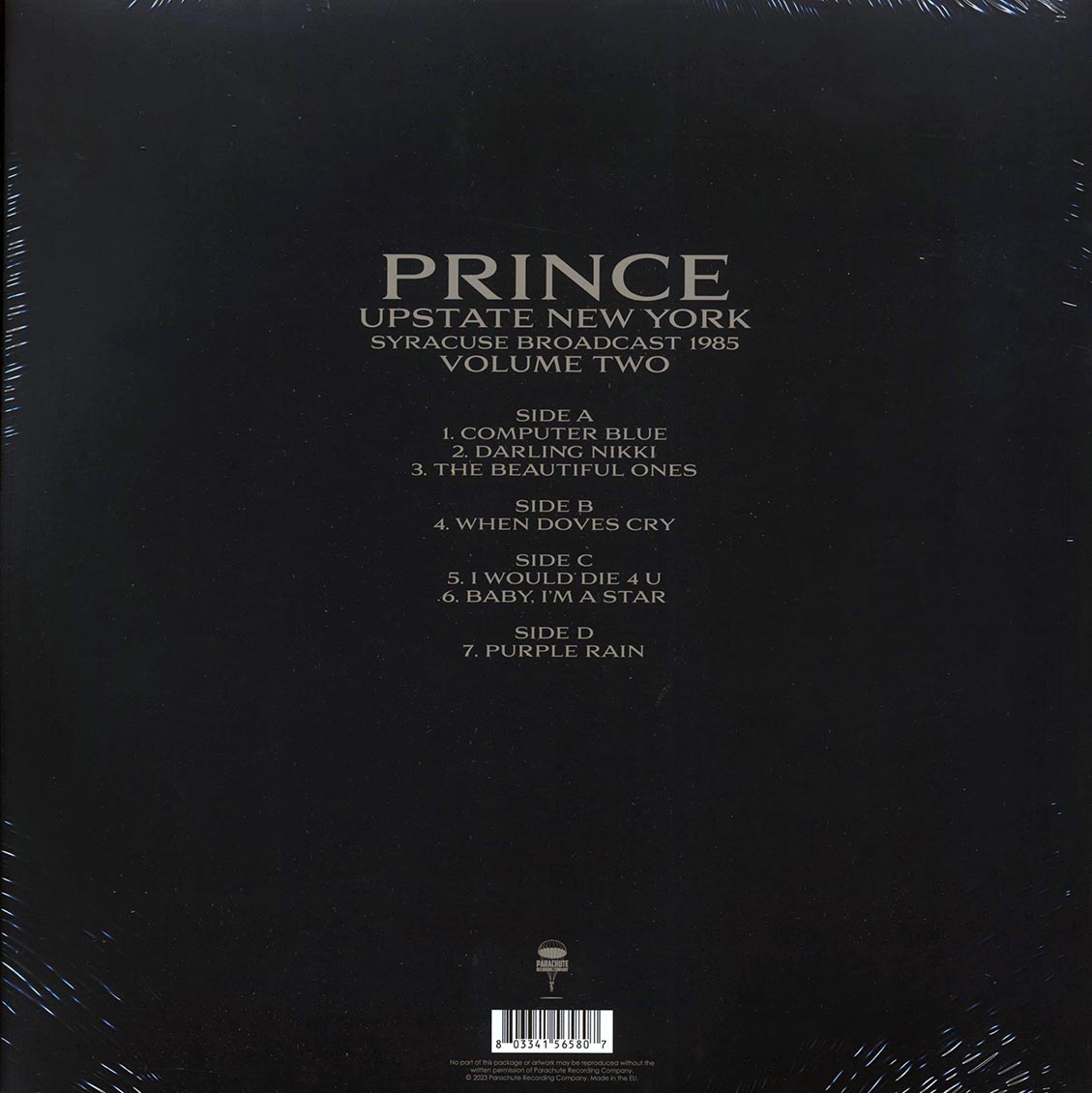 Prince - Upstate New York Volume 2: Syracuse Broadcast 1985 (2xLP) - Vinyl LP, LP