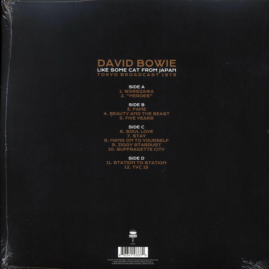 David Bowie - Like Some Cat From Japan: Tokyo Broadcast 1978 (2xLP) - Vinyl LP, LP