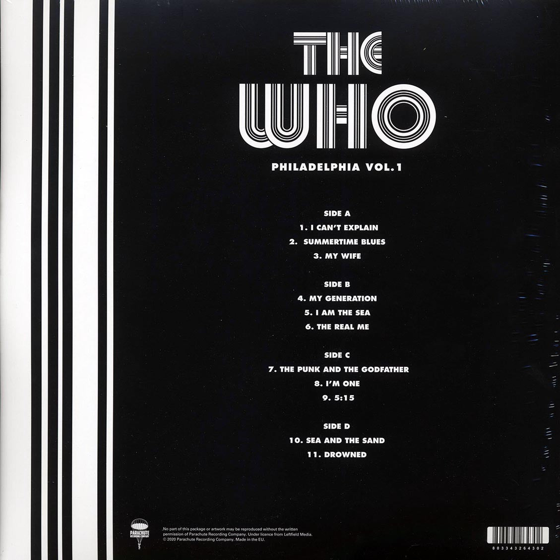 The Who - Philadelphia Volume 1: 1973 Broadcast Quadrophenia Tour (2xLP) - Vinyl LP, LP