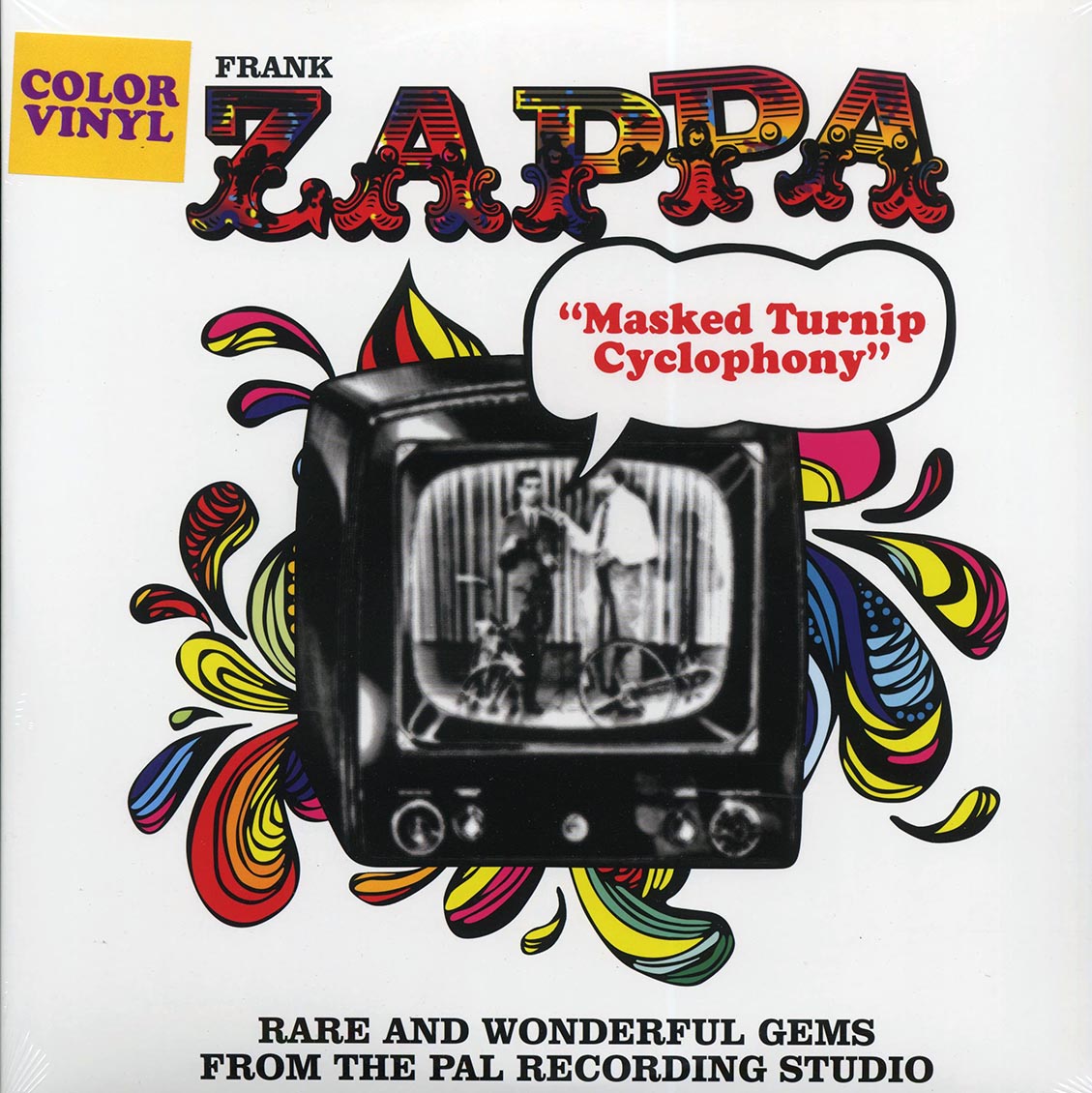 Frank Zappa - Masked Turnip Cyclophony: Rare And Wonderful Gems From The Pal Recording Studio (ltd. ed.) (2xLP) (white vinyl) - Vinyl LP