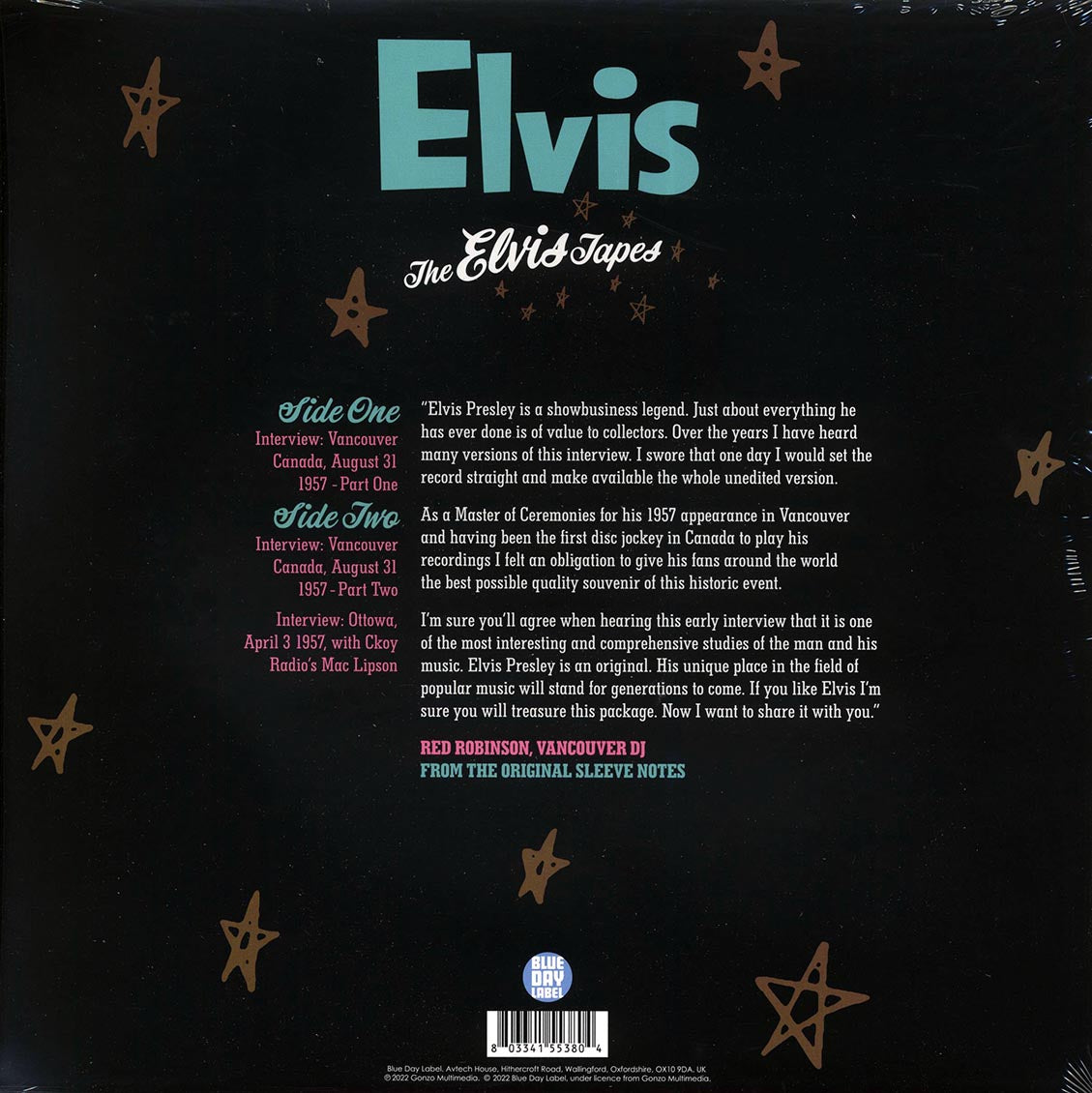 Elvis Presley - The Elvis Tapes (ltd. ed.) (clear vinyl) - Vinyl LP, LP
