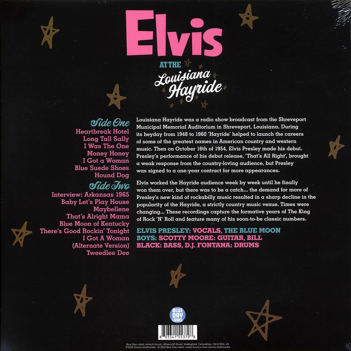 Elvis Presley - At The Louisiana Hayride - Vinyl LP, LP