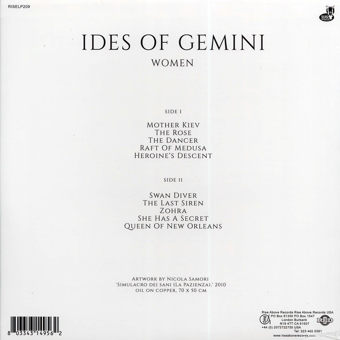 Ides Of Gemini - Women (180g) - Vinyl LP, LP