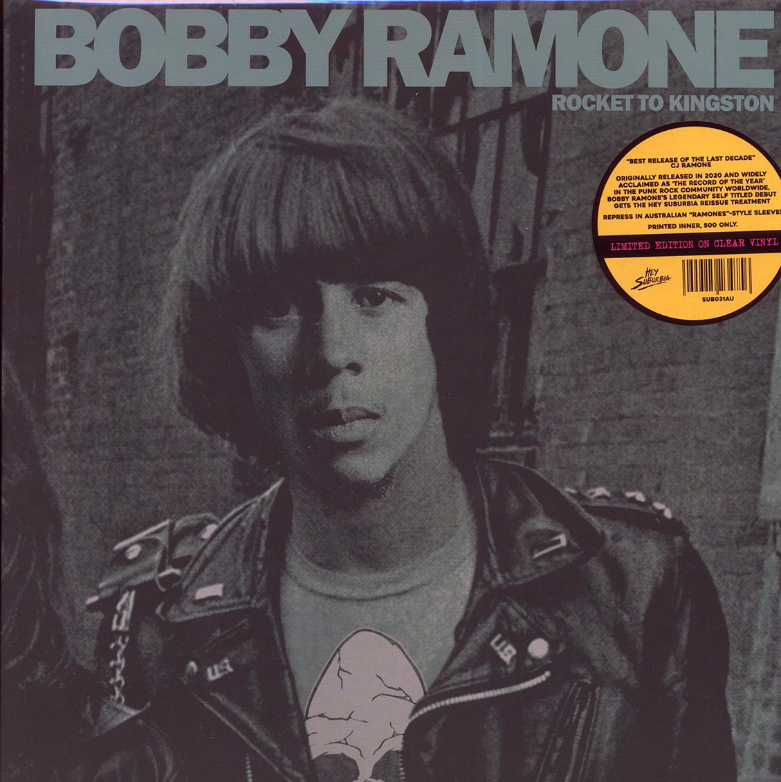 Bobby Ramone - Rocket To Kingston (ltd. 500 copies made) (clear vinyl) - Vinyl LP