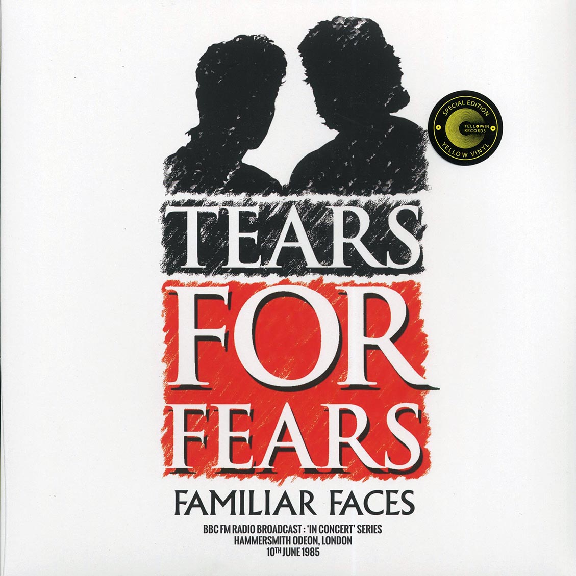 Tears For Fears - Familiar Faces: BBC FM In Concert Series, Hammersmith Odeon, London 10th June 1985 (ltd. ed.) (yellow vinyl) - Vinyl LP