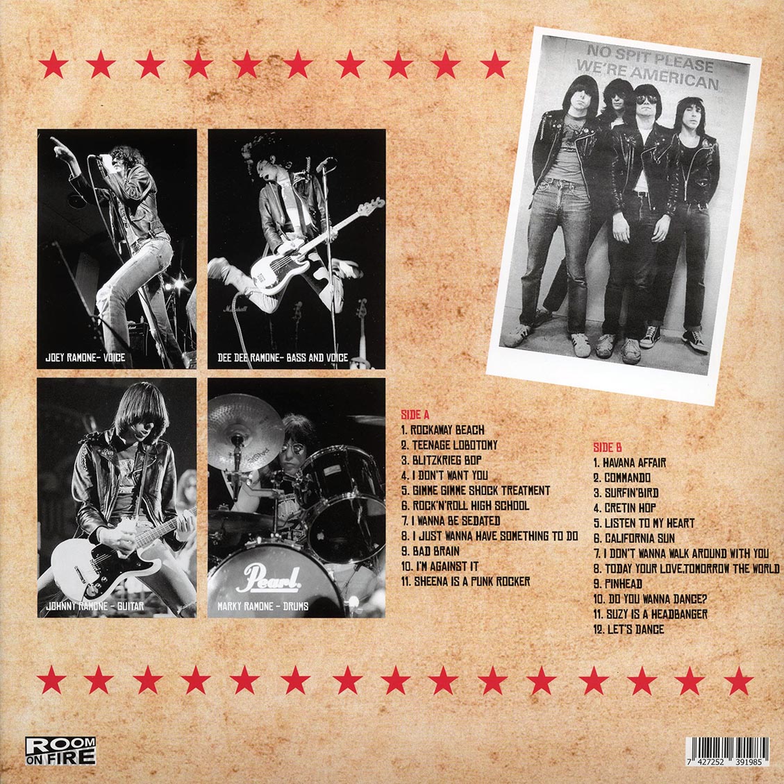 The Ramones - Live In Buffalo NY, February 8th 1979 WBUF FM Broadcast (pink vinyl) - Vinyl LP, LP
