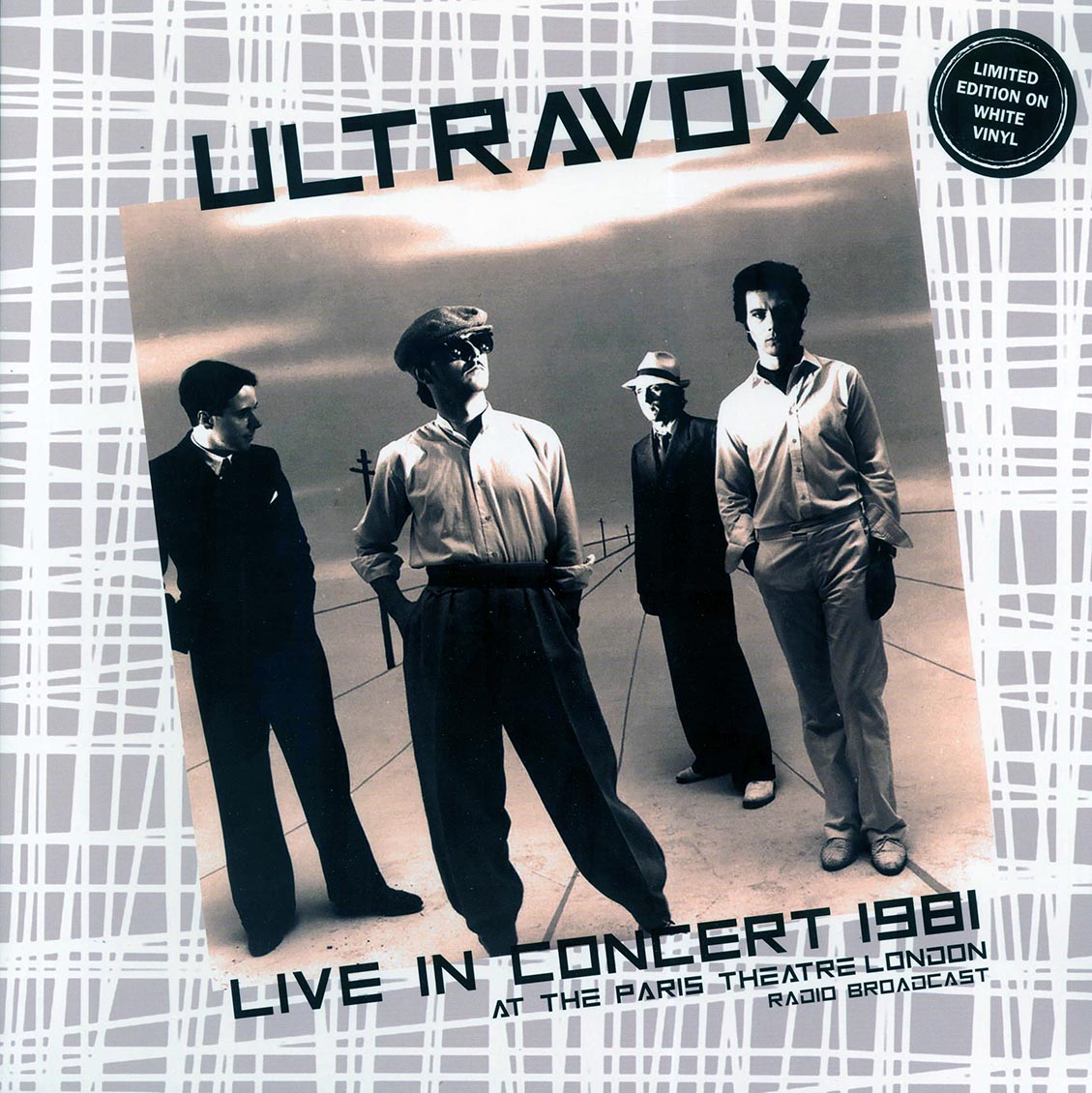 Ultravox - Live In Concert 1981: At The Paris Theatre London (white vinyl) - Vinyl LP