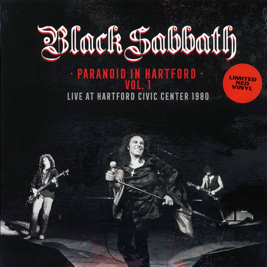 Black Sabbath - Paranoid In Hartford Volume 1: Live At Hartford Civic Center, Hartford Connecticut August 10th 1980 (red vinyl) - Vinyl LP