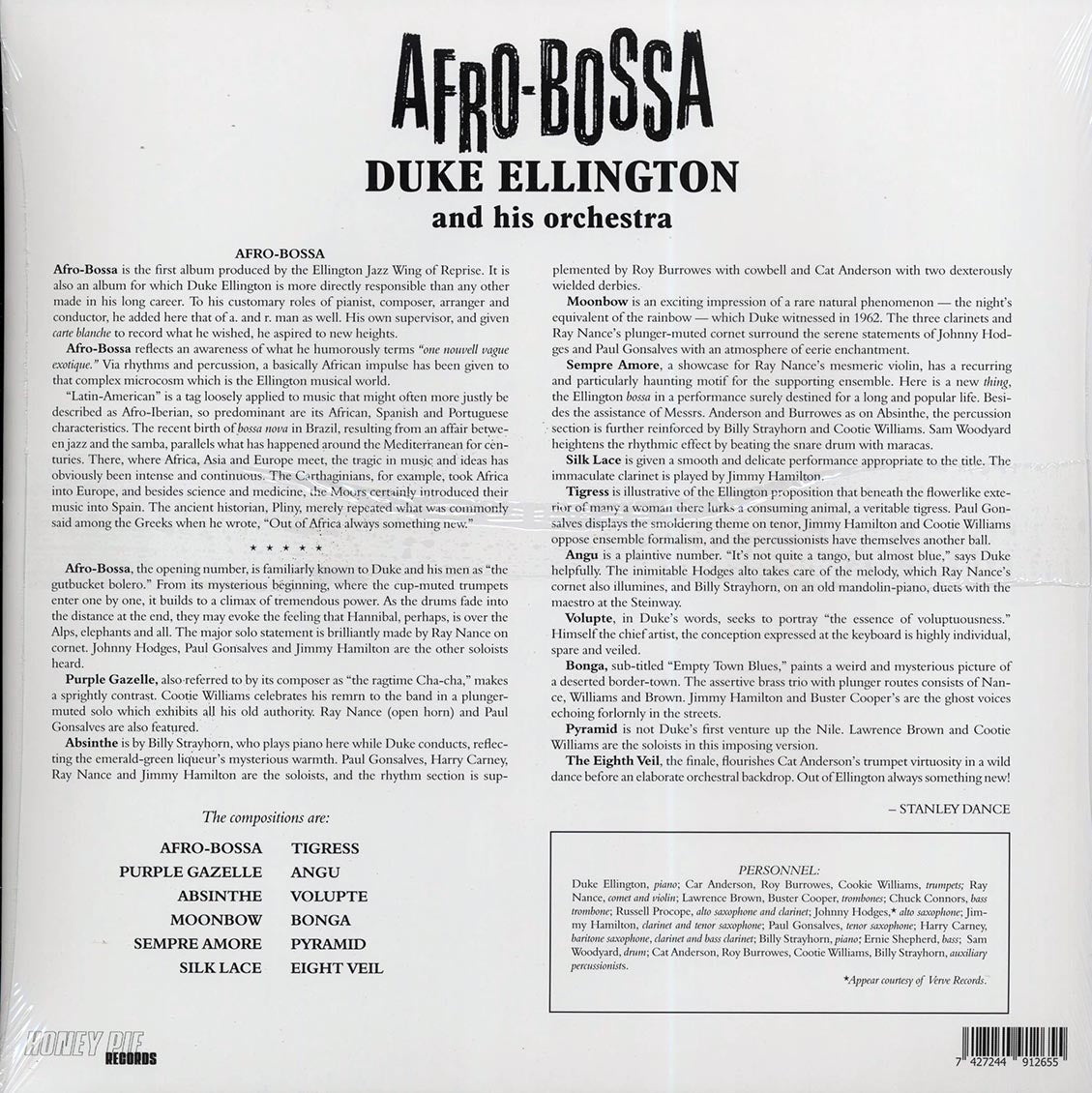 Duke Ellington & His Orchestra - Afro-Bossa - Vinyl LP, LP