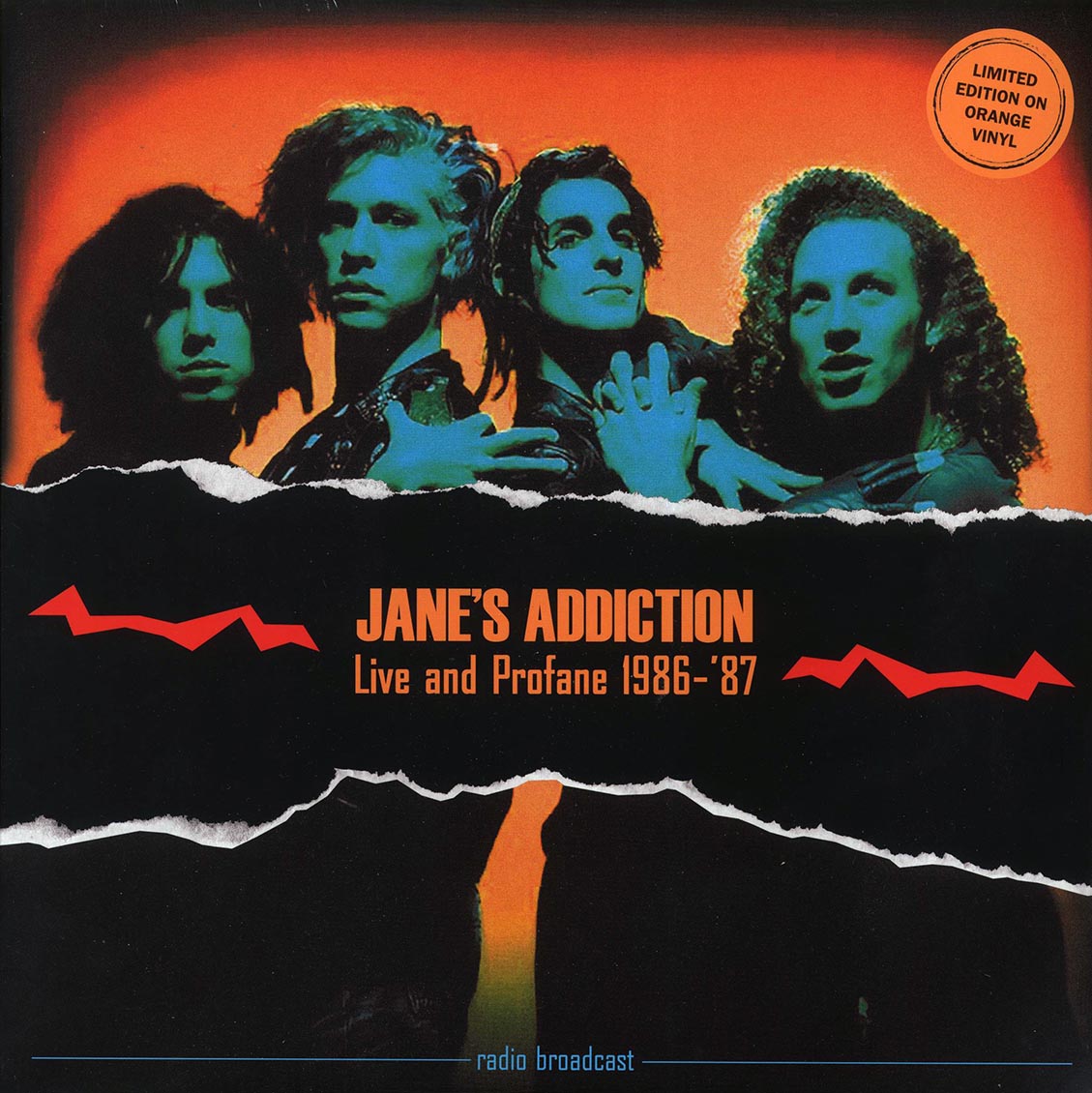 Jane's Addiction - Live And Profane 1986-87: Live In Hollywood & Dallas (orange vinyl) - Vinyl LP