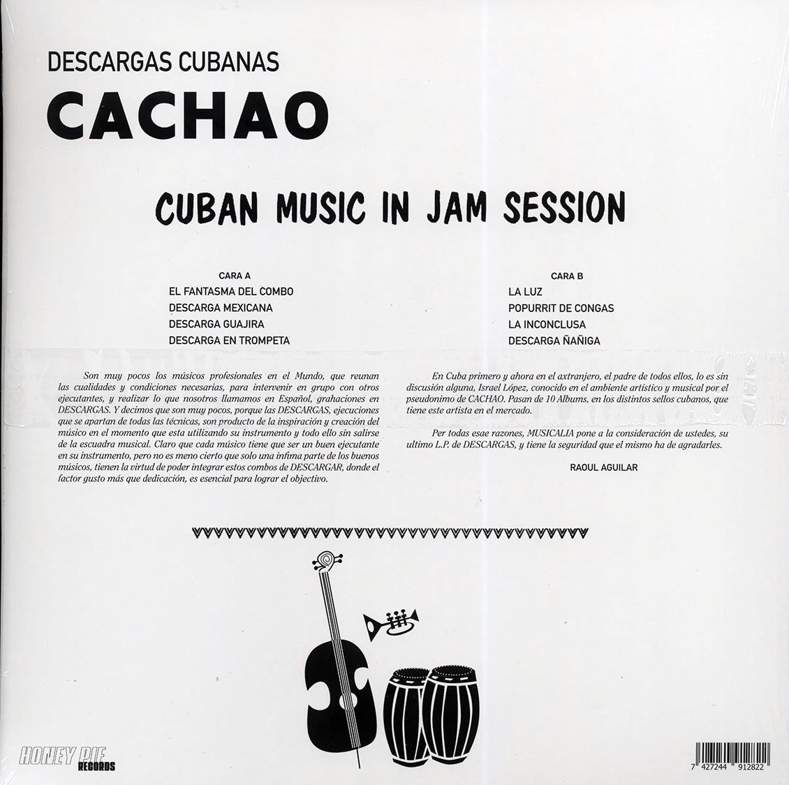 Cachao - Cuban Music In Jam Sessions - Vinyl LP, LP