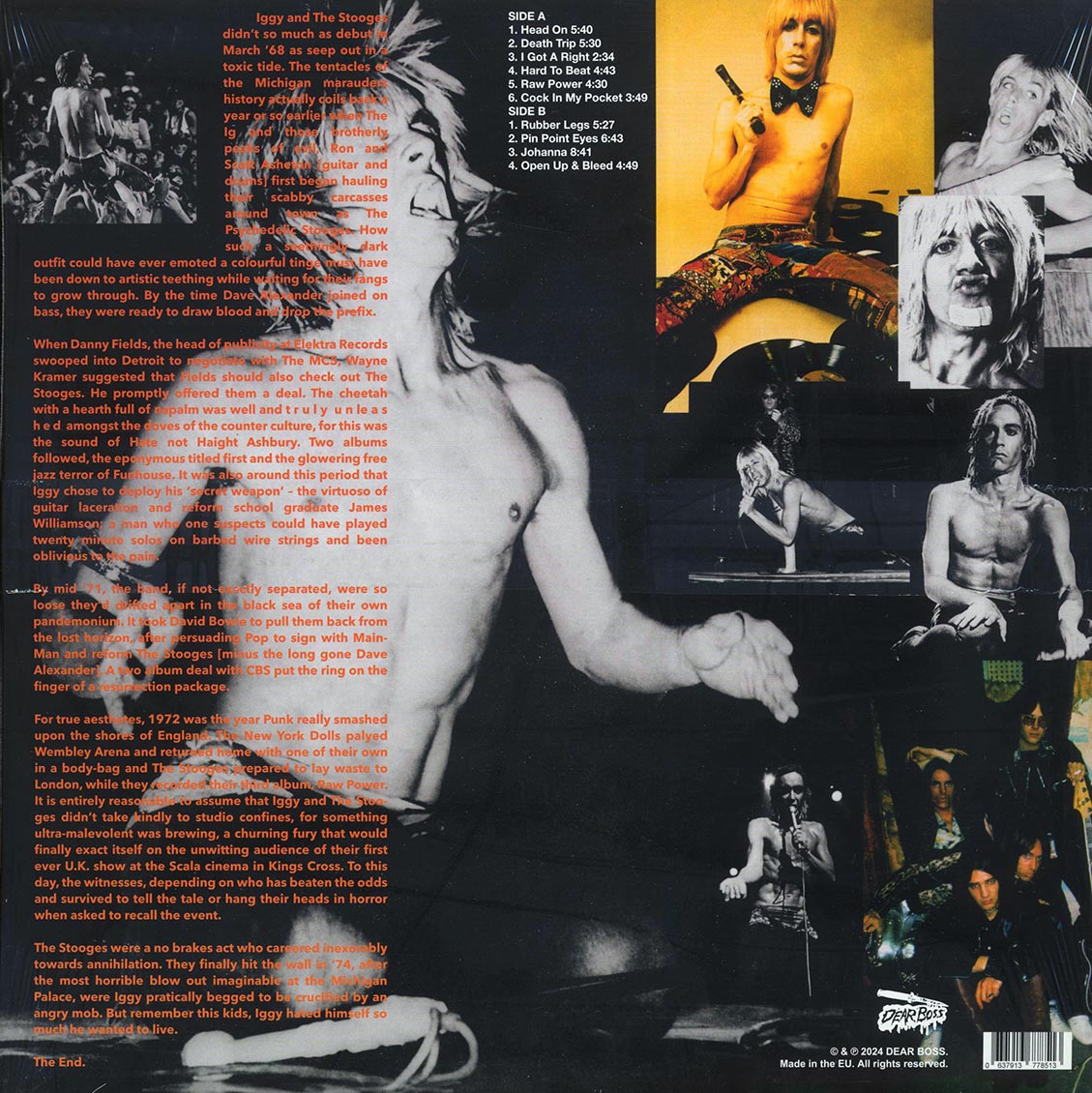 The Stooges - Keep Me Safe, Keep Me Sane: Rare Tracks 1972 - Vinyl LP, LP