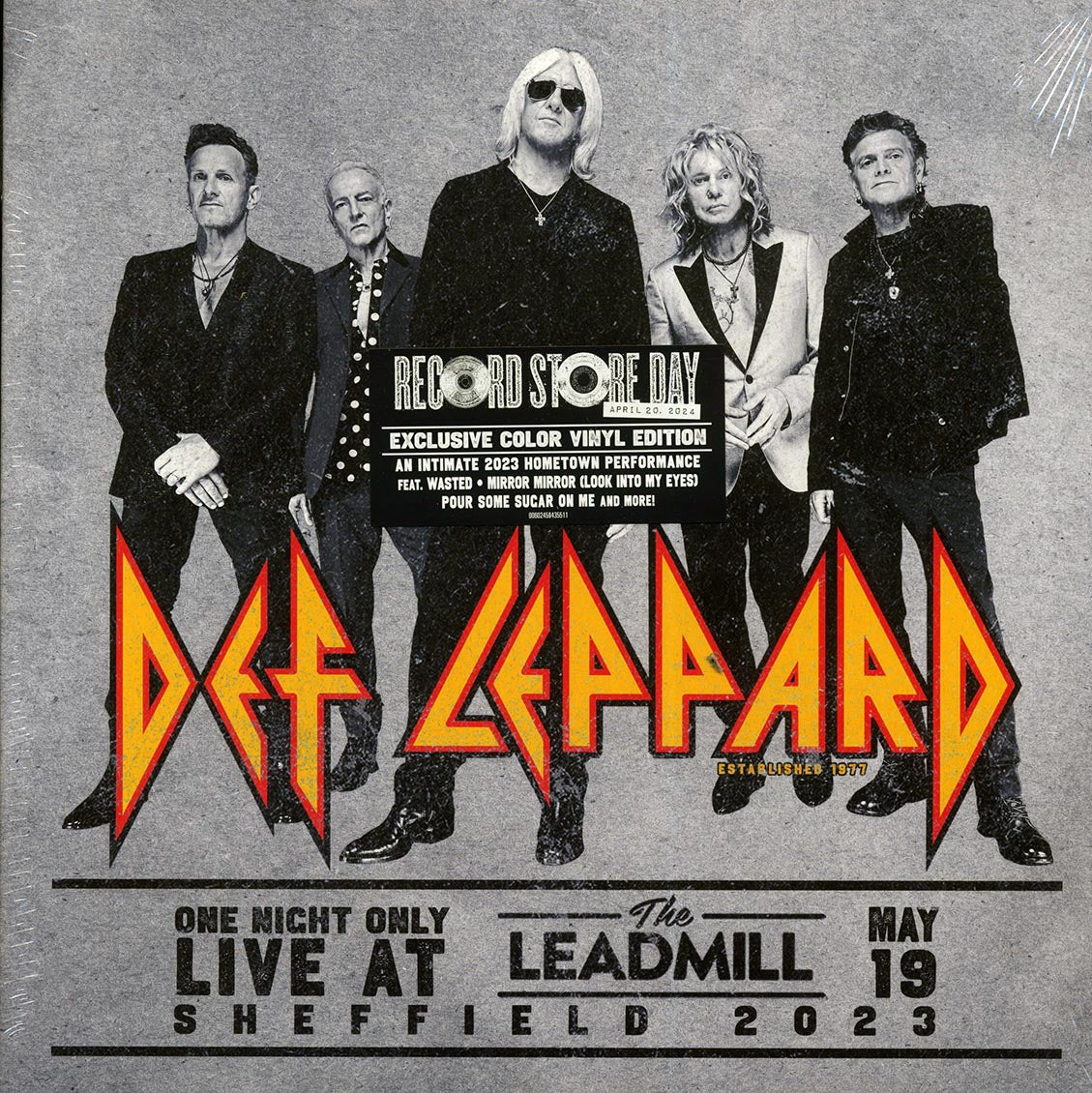 Def Leppard - One Night Only: Live At The Leadmill 2023 (RSD 2024) (ltd. ed.) (2xLP) (gray vinyl) - Vinyl LP