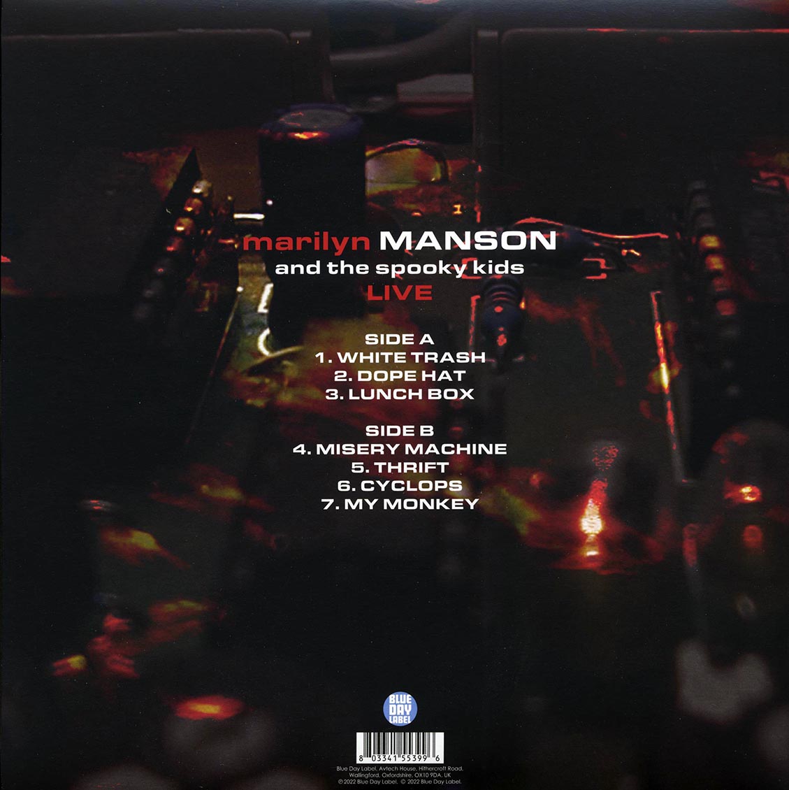 Marilyn Manson & The Spooky Kids - Live: Fort Lauderdale, Florida 1990 (ltd. ed.) (colored vinyl) - Vinyl LP, LP