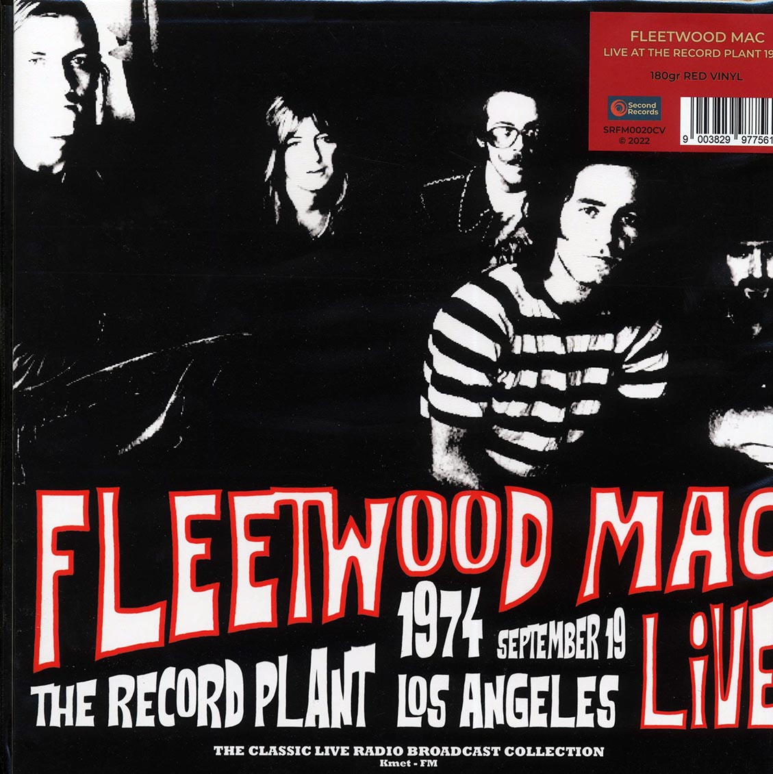 Fleetwood Mac - Live At The Record Plant Los Angeles 1974 September 19 (180g) (red vinyl) - Vinyl LP