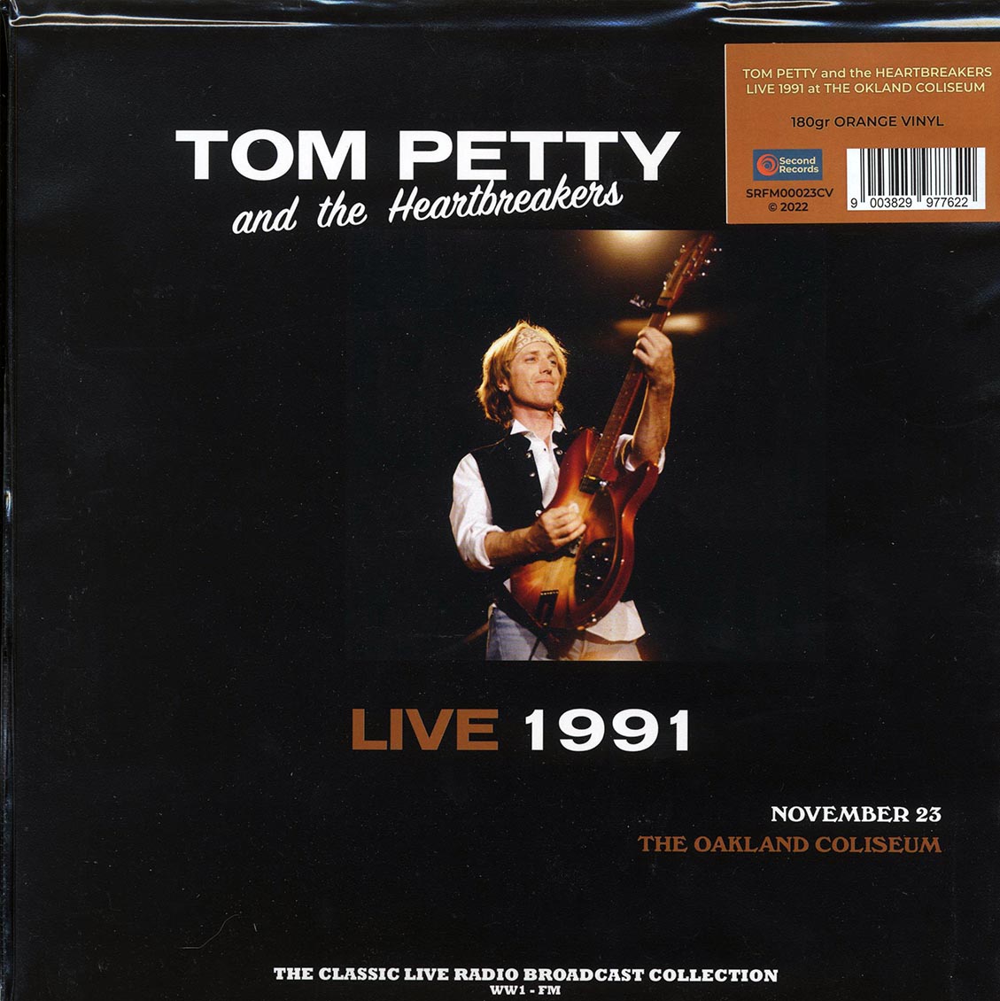 Tom Petty & The Heartbreakers - Live 1991 November 23rd The Oakland Coliseum (180g) (orange vinyl) - Vinyl LP