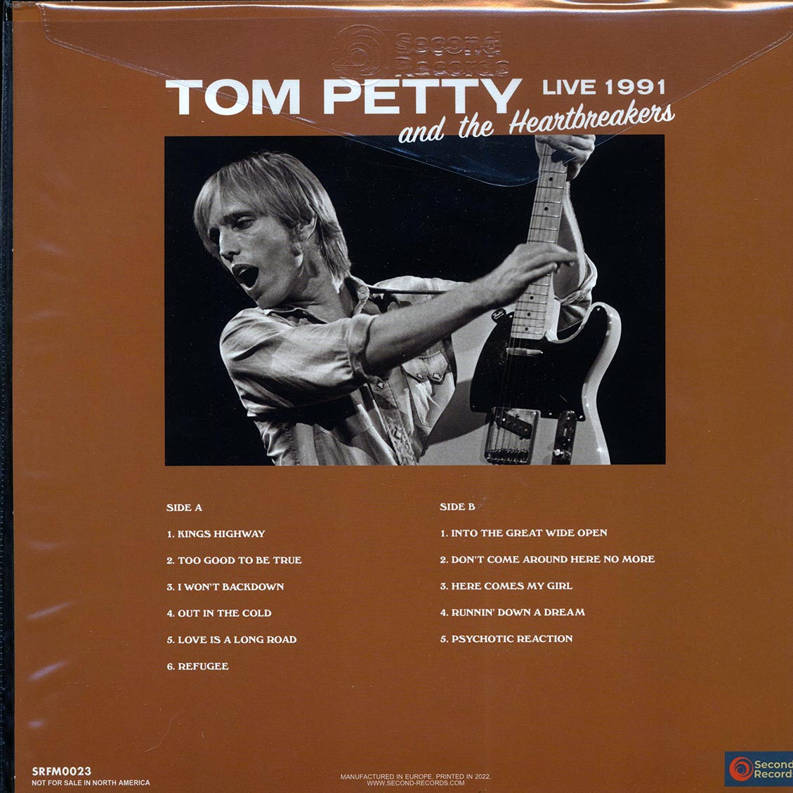 Tom Petty & The Heartbreakers - Live 1991 November 23rd The Oakland Coliseum (180g) (orange vinyl) - Vinyl LP, LP