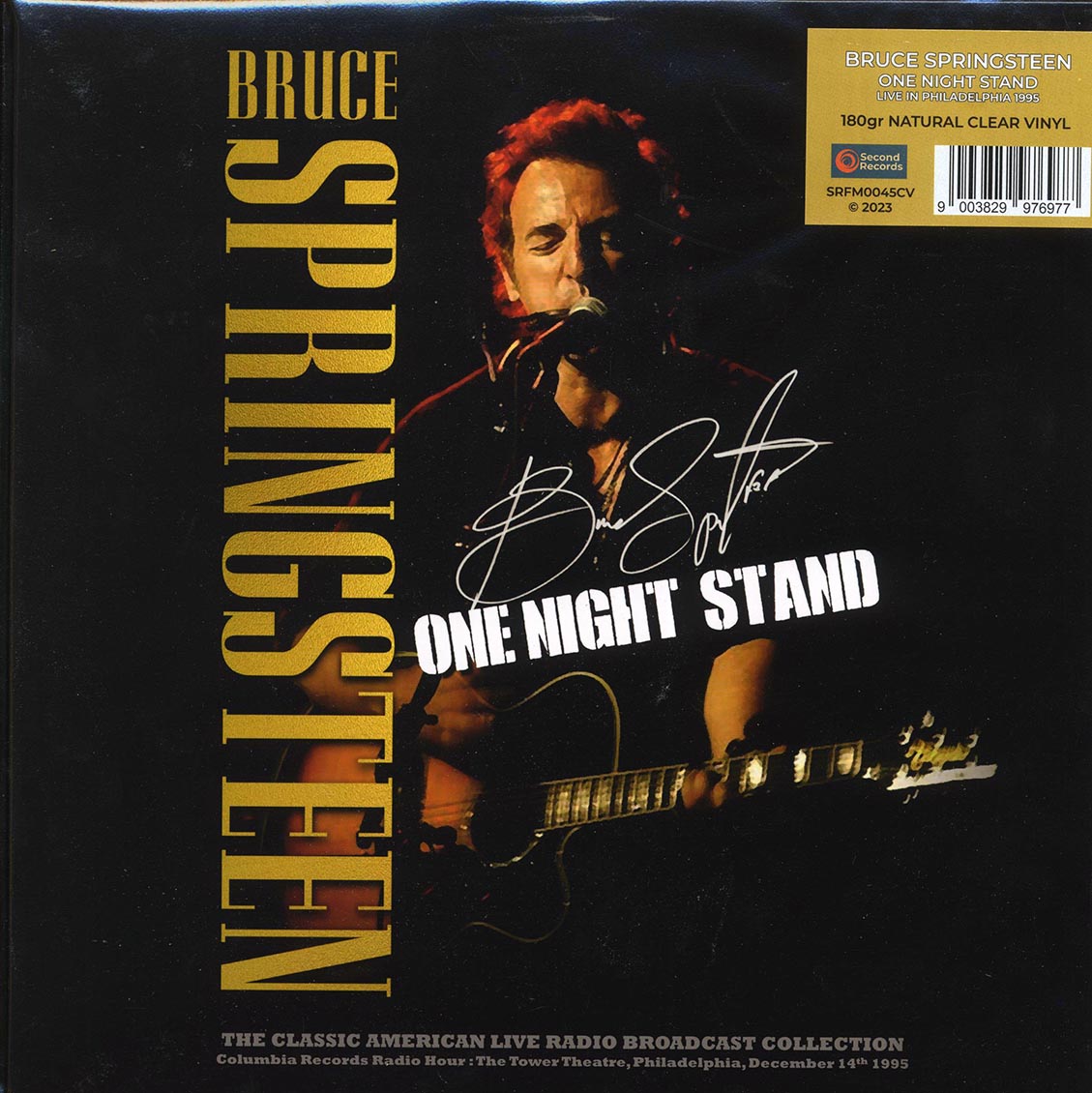 Bruce Springsteen - One Night Stand: Columbia Records Radio Hour, The Tower Theater Philadelphia, December 14th 1995 (180g) (clear vinyl) - Vinyl LP