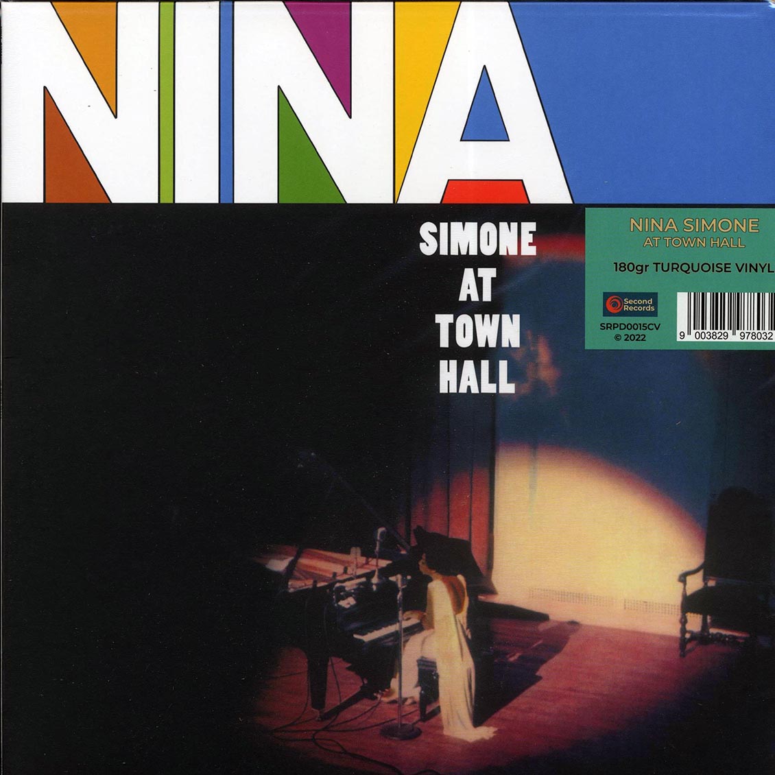 Nina Simone - Nina Simone At Town Hall (180g) (Colored vinyl (turquoise)) - Vinyl LP