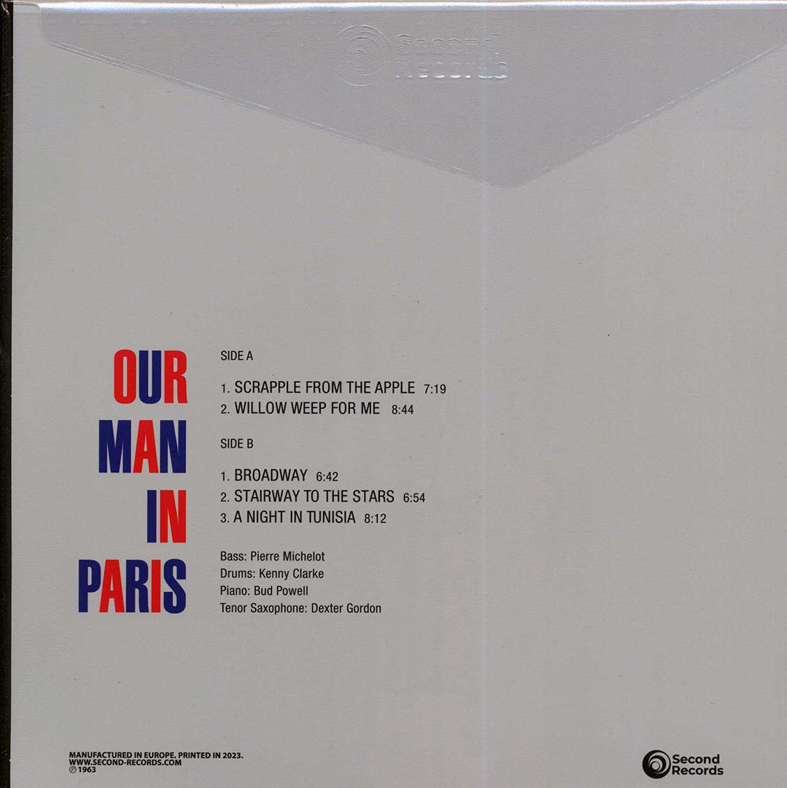 Dexter Gordon - Our Man In Paris (180g) (red vinyl) - Vinyl LP, LP